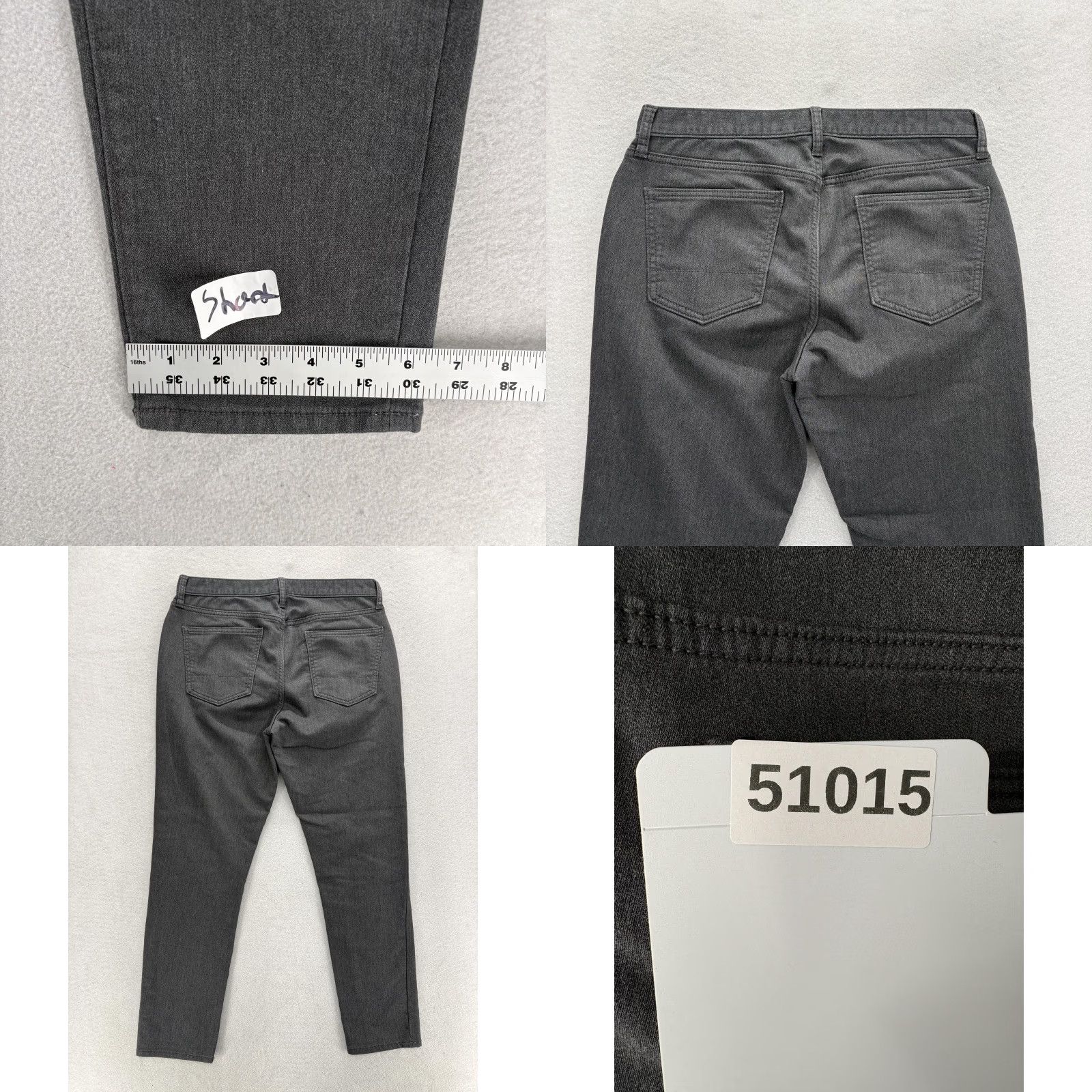 Banana Republic Banana Republic Travel Jeans Mens 31x28 Charcoal Athletic Stretch Denim Tapered Jeans Clothing Mens Banana Republic Travel Jean Charcoal Gray 90s? Size US 31 - 8 Thumbnail