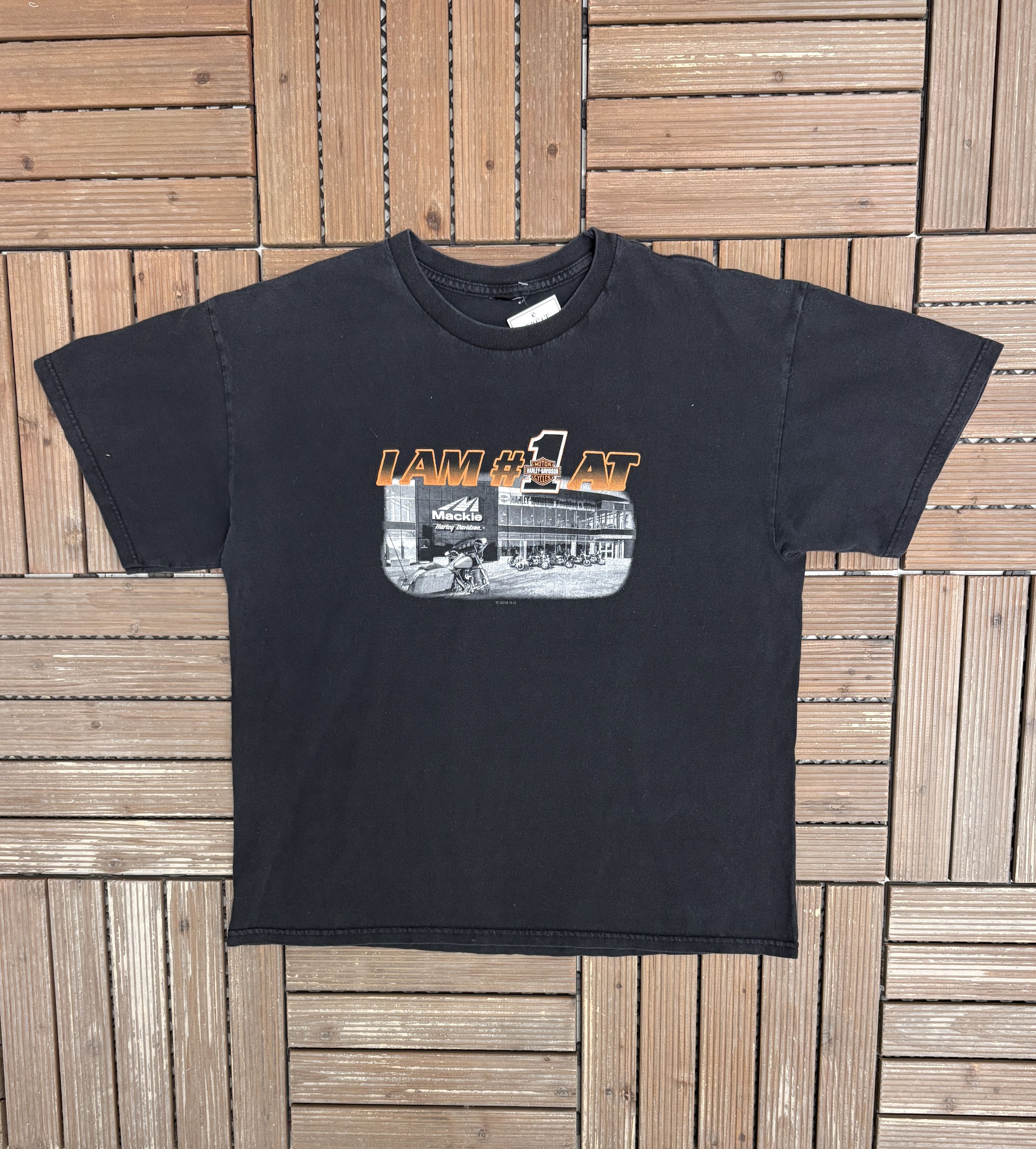 Harley Davidson Harley Davidson Oshawa, Ontario Vintage Tee Size US L / EU 52-54 / 3 - 1 Thumbnail