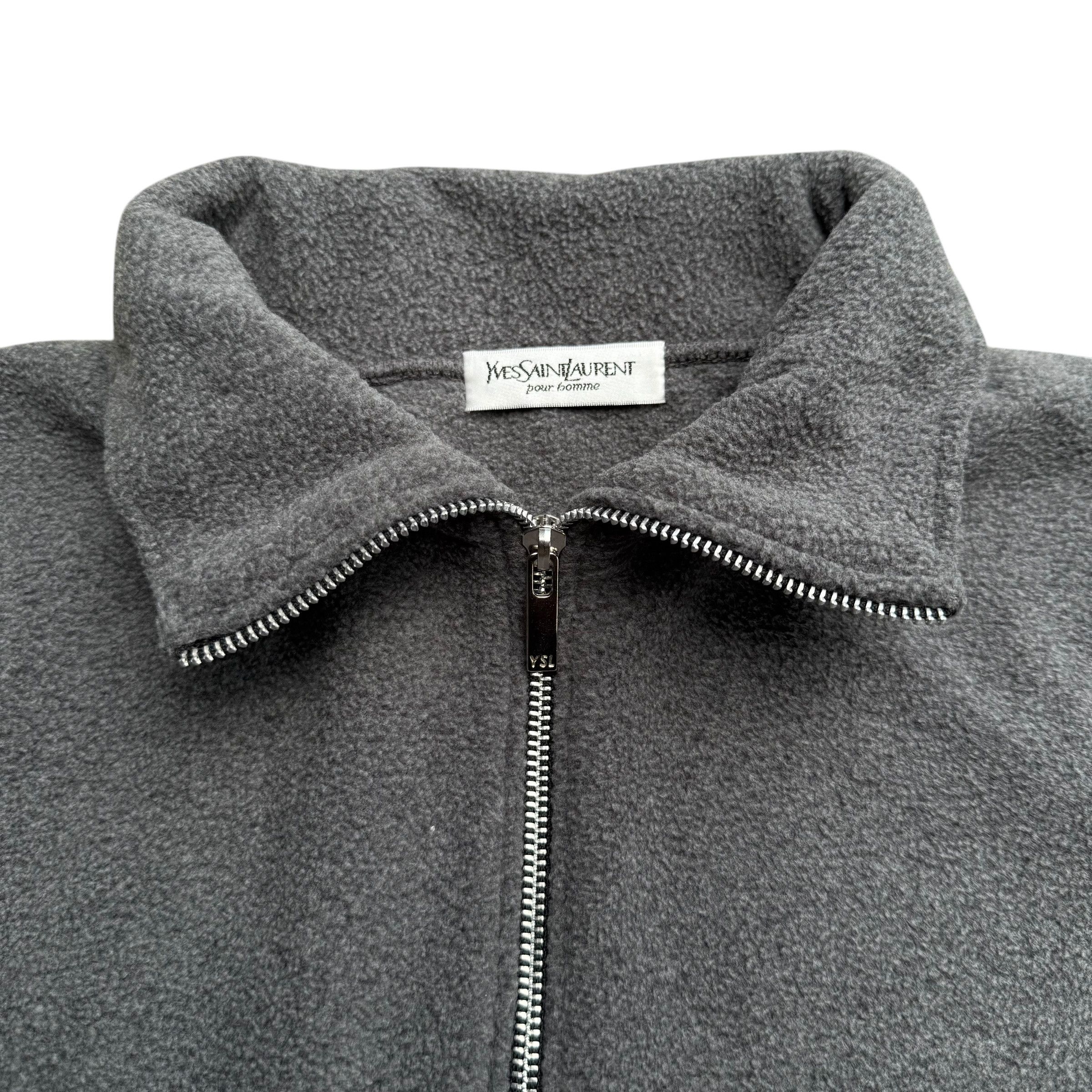 Yves Saint Laurent Vintage YSL Halfzip Jacket Size US L / EU 52-54 / 3 - 9 Thumbnail