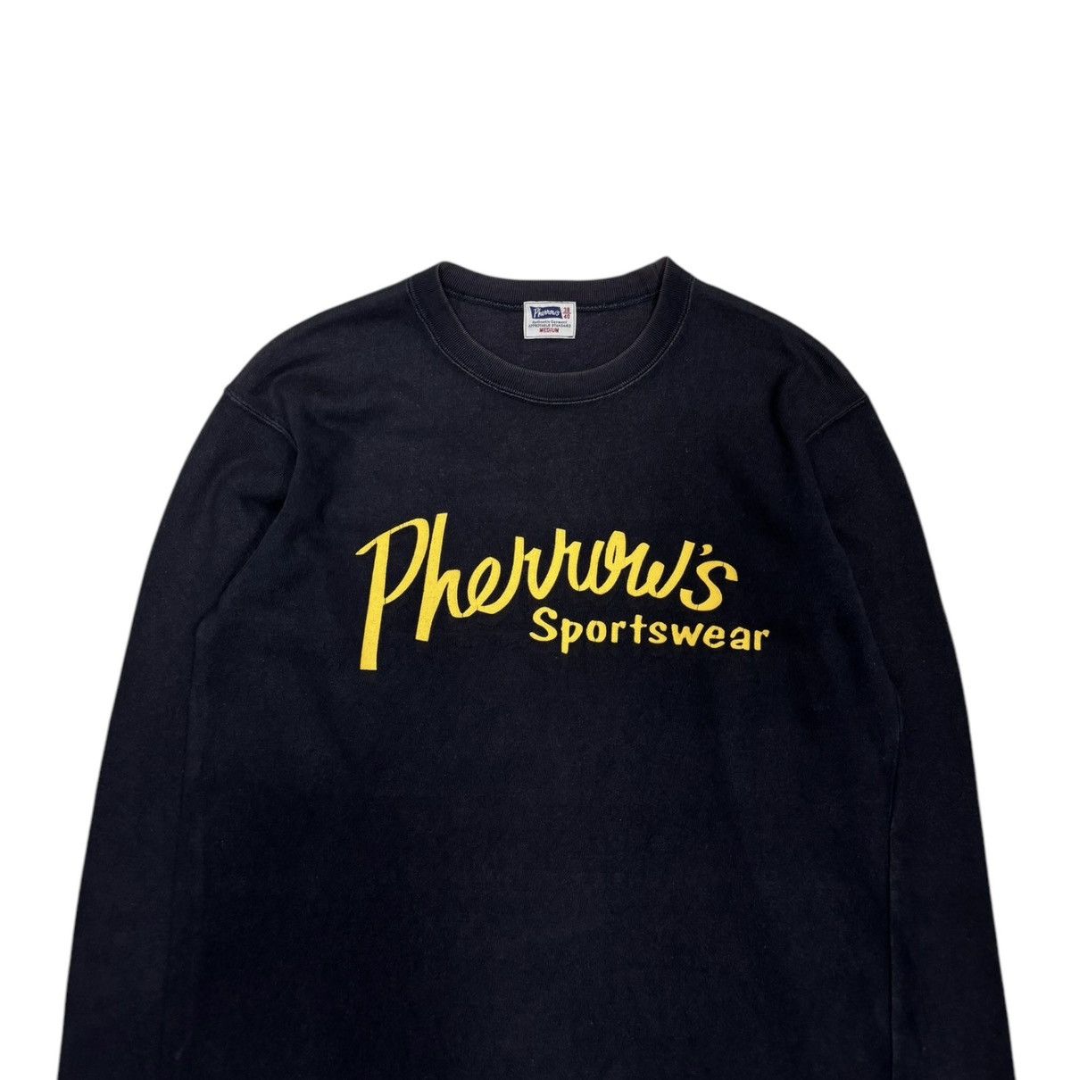 The Real McCoy's Pherrows Made In Japan Crewneck Long Sleeve Shirt Size US M / EU 48-50 / 2 - 5 Thumbnail