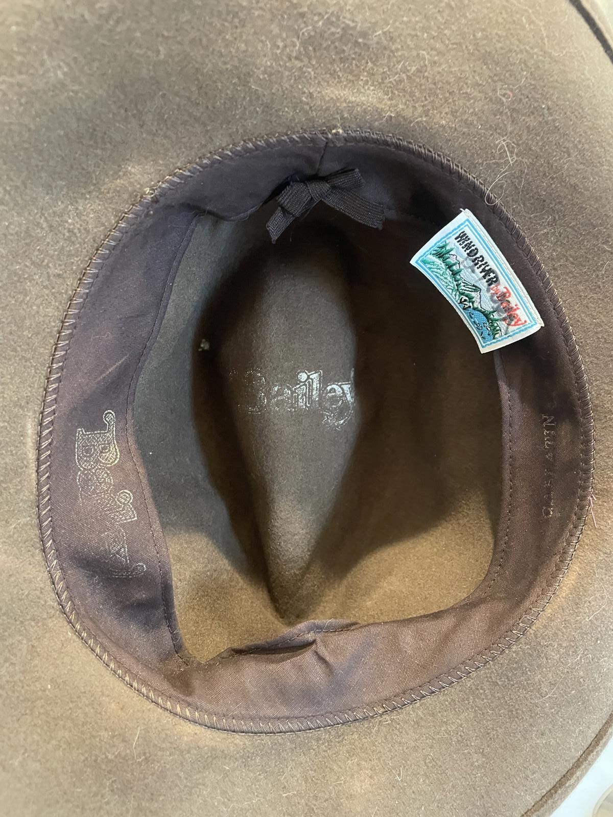 Bailey Hats Bailey Gallatin Brown Felt Hat - Classic Western Style Size ONE SIZE - 3 Thumbnail