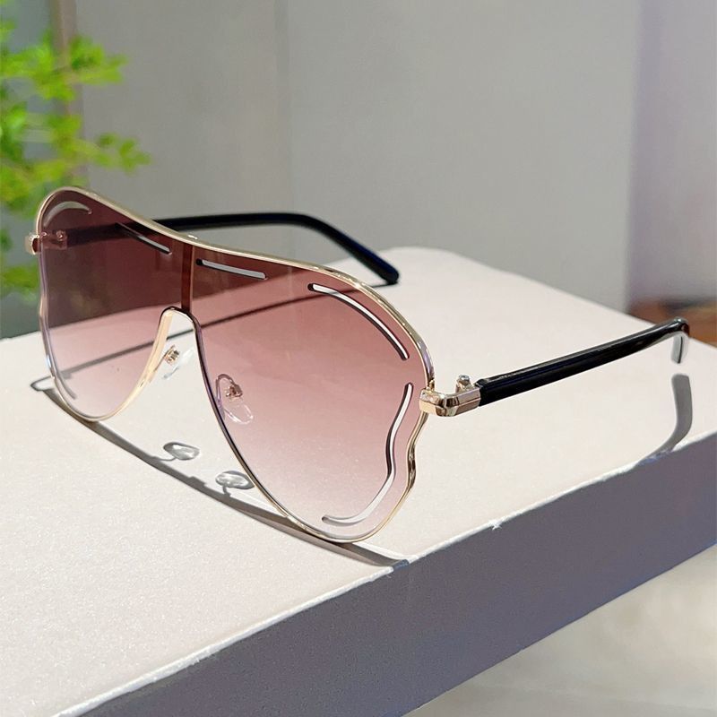 VIBE Crazy Street ins style custom avant-garde sunglasses Size ONE SIZE - 3 Thumbnail