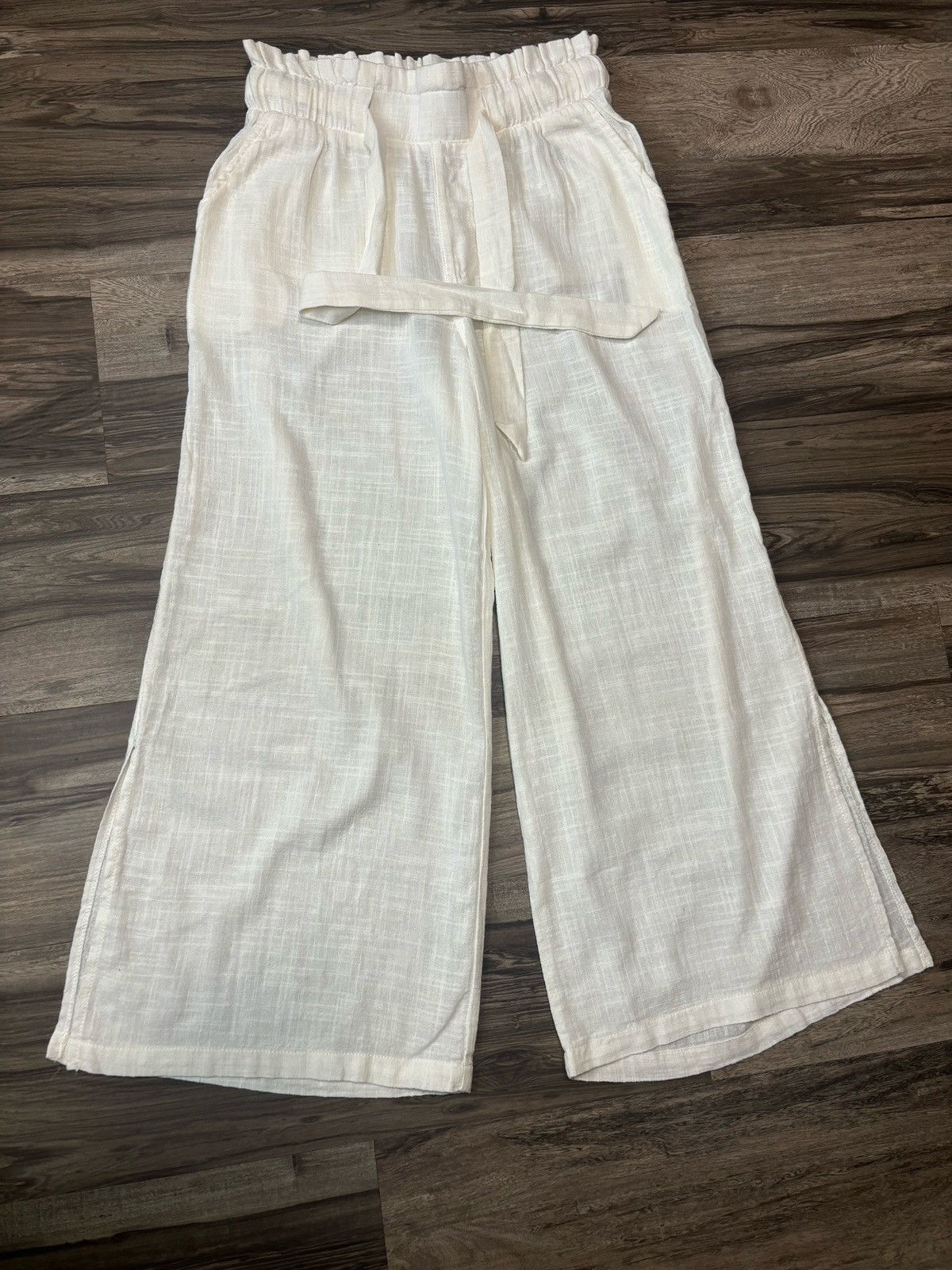 Vintage Rewash Women White Pants Extra Small Size 25" / US 0 / IT 36 - 3 Thumbnail