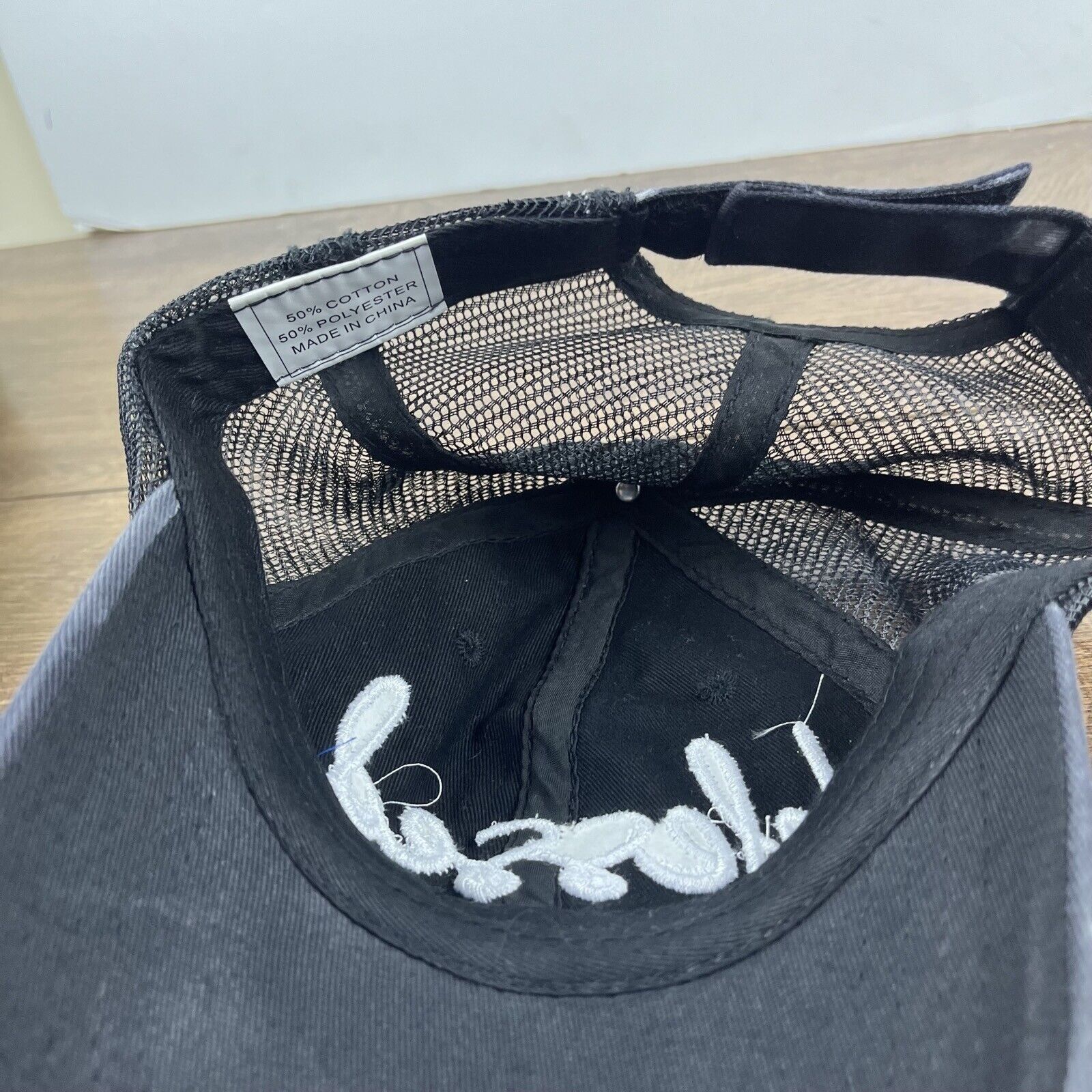 Other Blessed Hat Gray Cap Adjustable Hat Gray Adult Fit Hat Size ONE SIZE - 14 Thumbnail