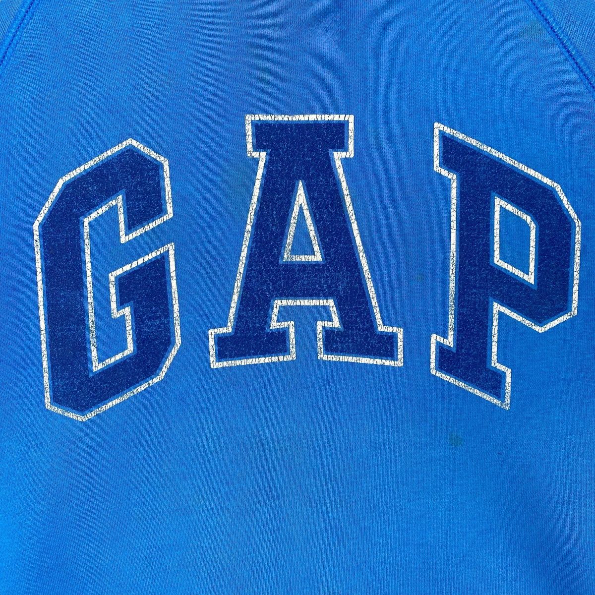 Gap × Vintage Vintage GAP Kids Embroidered Crewneck Sweatshirt Blue Size US S / EU 44-46 / 1 - 5 Thumbnail