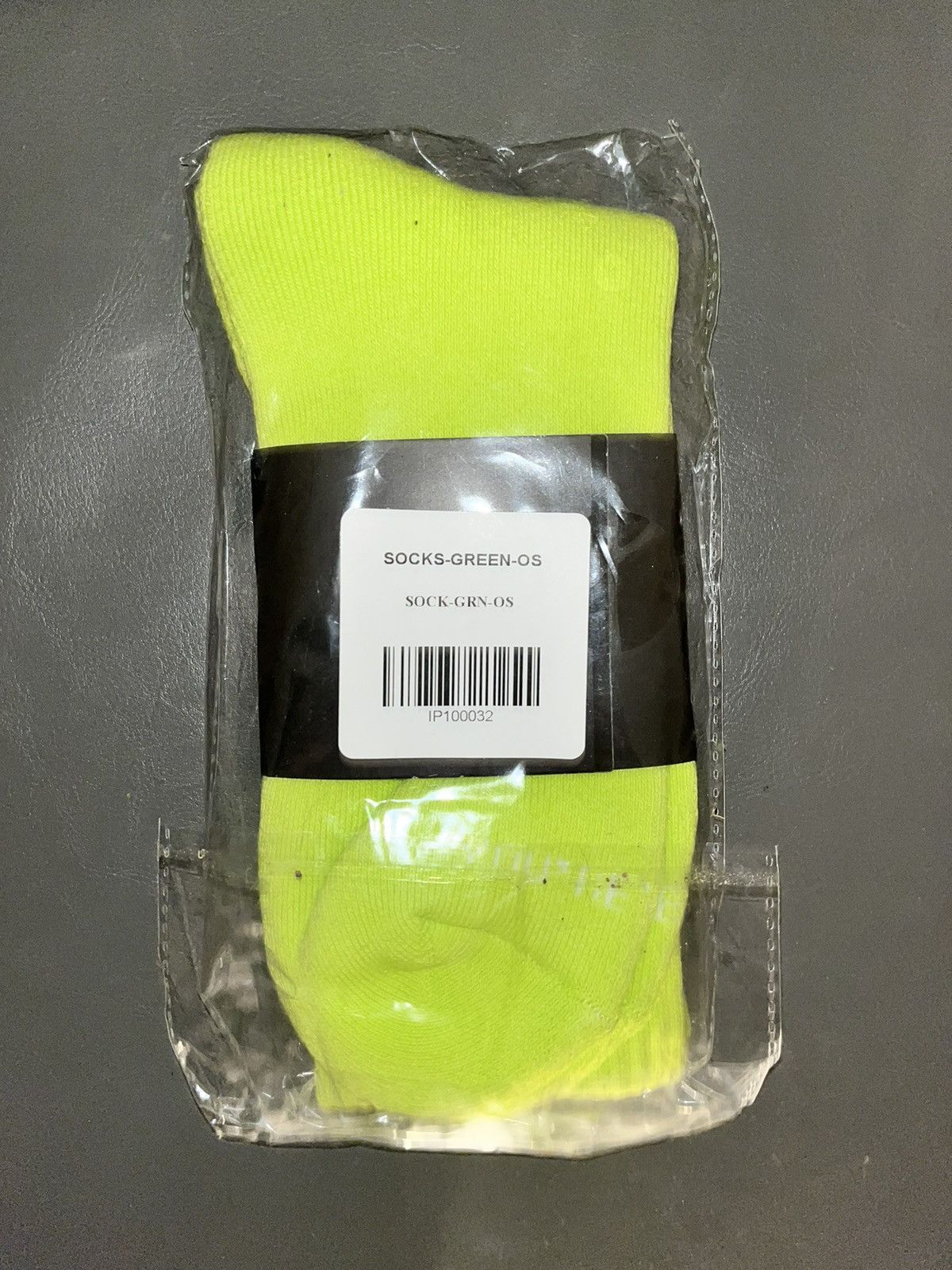 Imran Potato Potato Socks Neon Green Size ONE SIZE - 3 Thumbnail