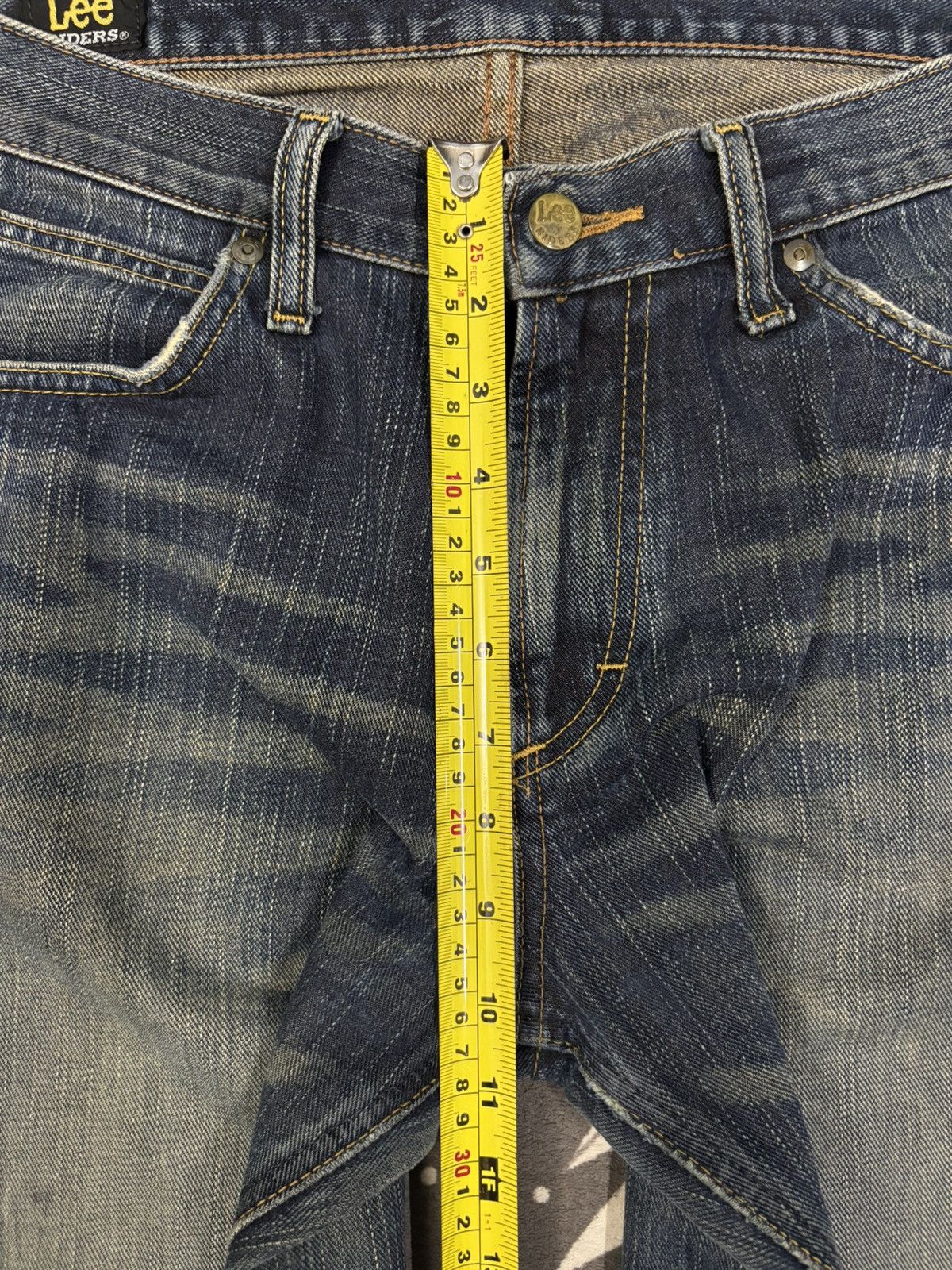 Lee Vintage Lee Riders Japan Faded Whiskers Clawmark Jeans Size US 32 / EU 48 - 15 Thumbnail
