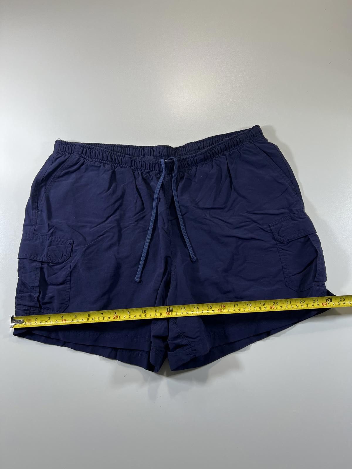 L.L. Bean Vintage L.L. Bean Navy Blue Cargo Shorts XL Size US 36 / EU 52 - 6 Thumbnail
