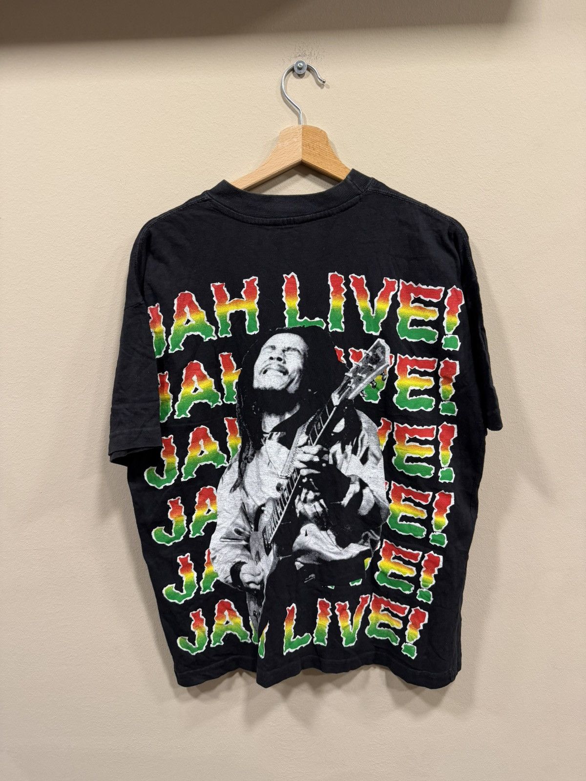 Bob Marley Vintage Bob Marley Smile Jamaica T-Shirt Size US XL / EU 56 / 4 - 2 Thumbnail