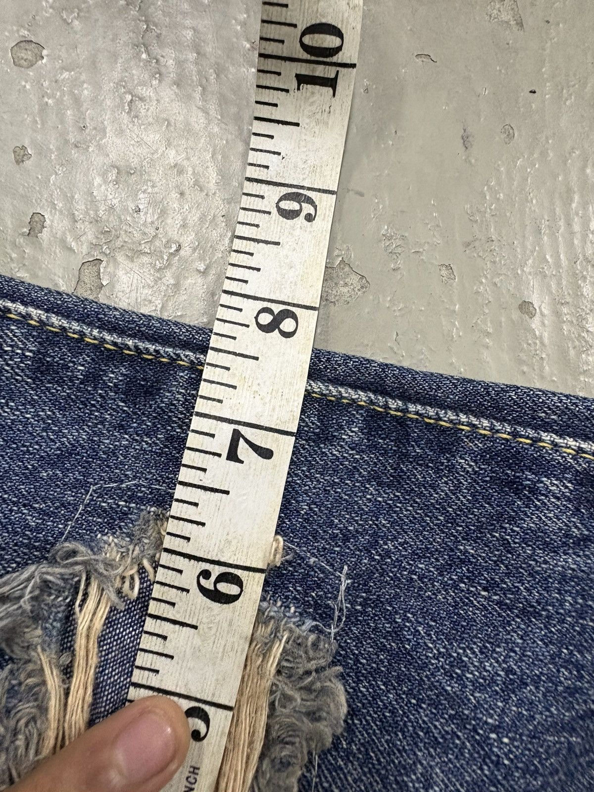 Johnbull JOHNBULL COMPANY Multi Pocket Wash Unique Two Tone Jeans Size US 32 / EU 48 - 18 Thumbnail