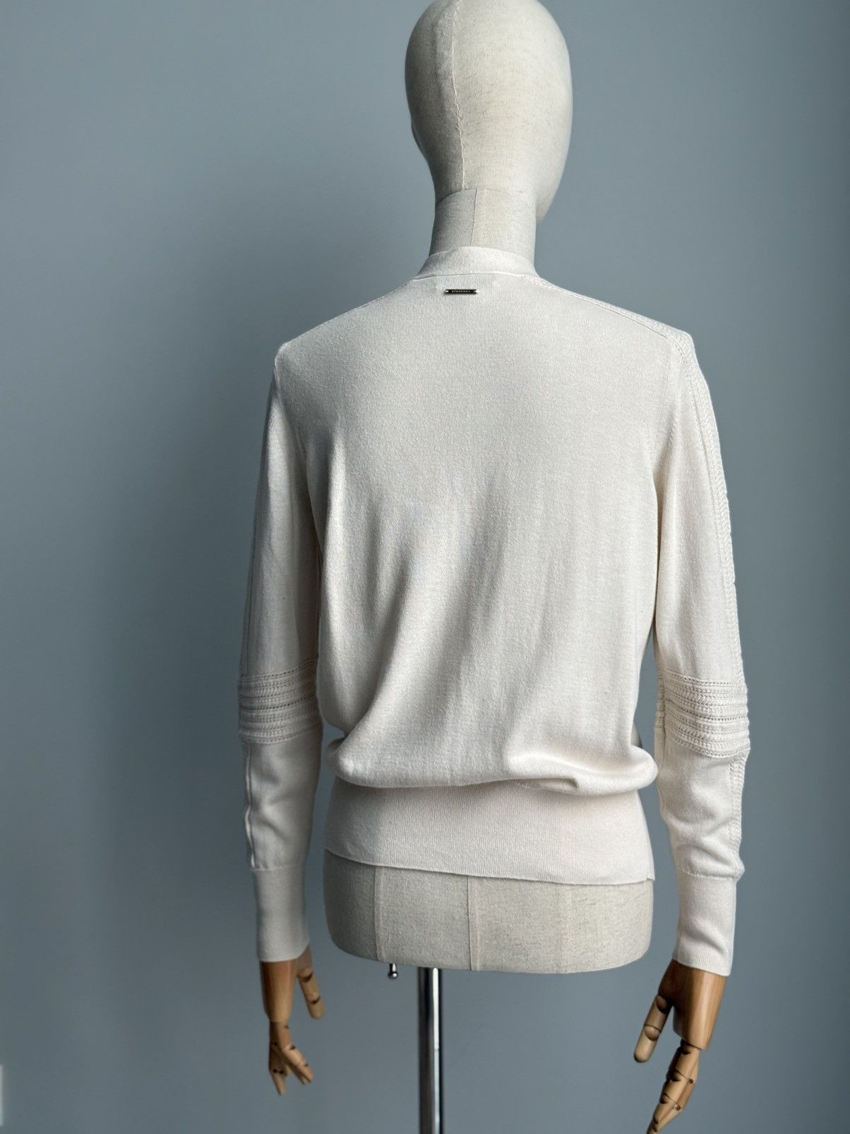 Burberry W's Vintage Burberry Wool Knitted Buttoned Cardigan Sweater Size M / US 6-8 / IT 42-44 - 6 Thumbnail