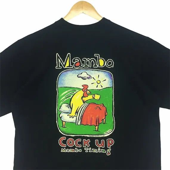 Mambo MAMBO TRIPLE ONE Matthew Martin Cock Up Timing Tee Shirt Size US M / EU 48-50 / 2 - 5 Thumbnail