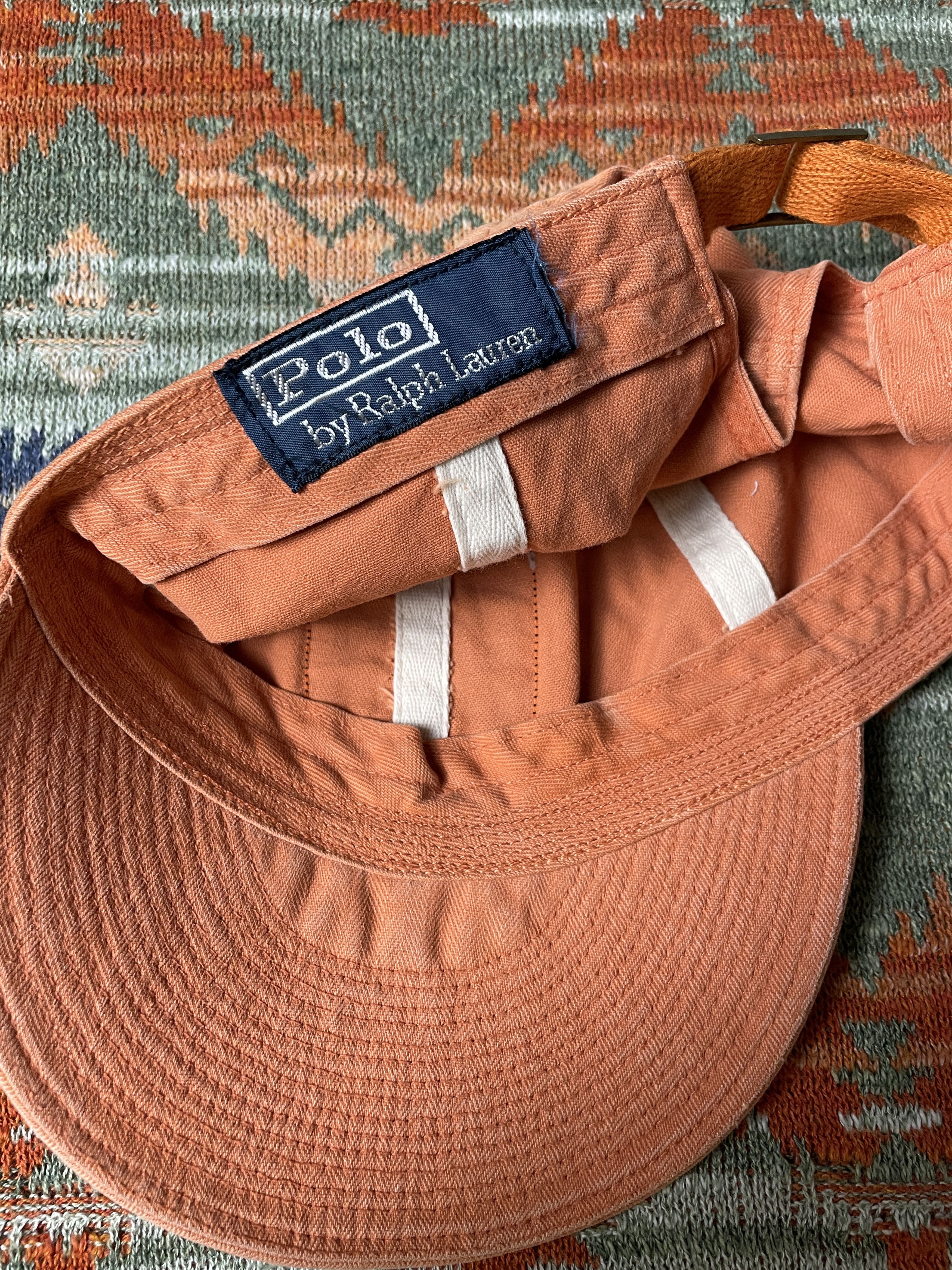 Polo Ralph Lauren Polo Ralph Lauren Rare Leather Baseball Hat cap Size ONE SIZE - 6 Thumbnail