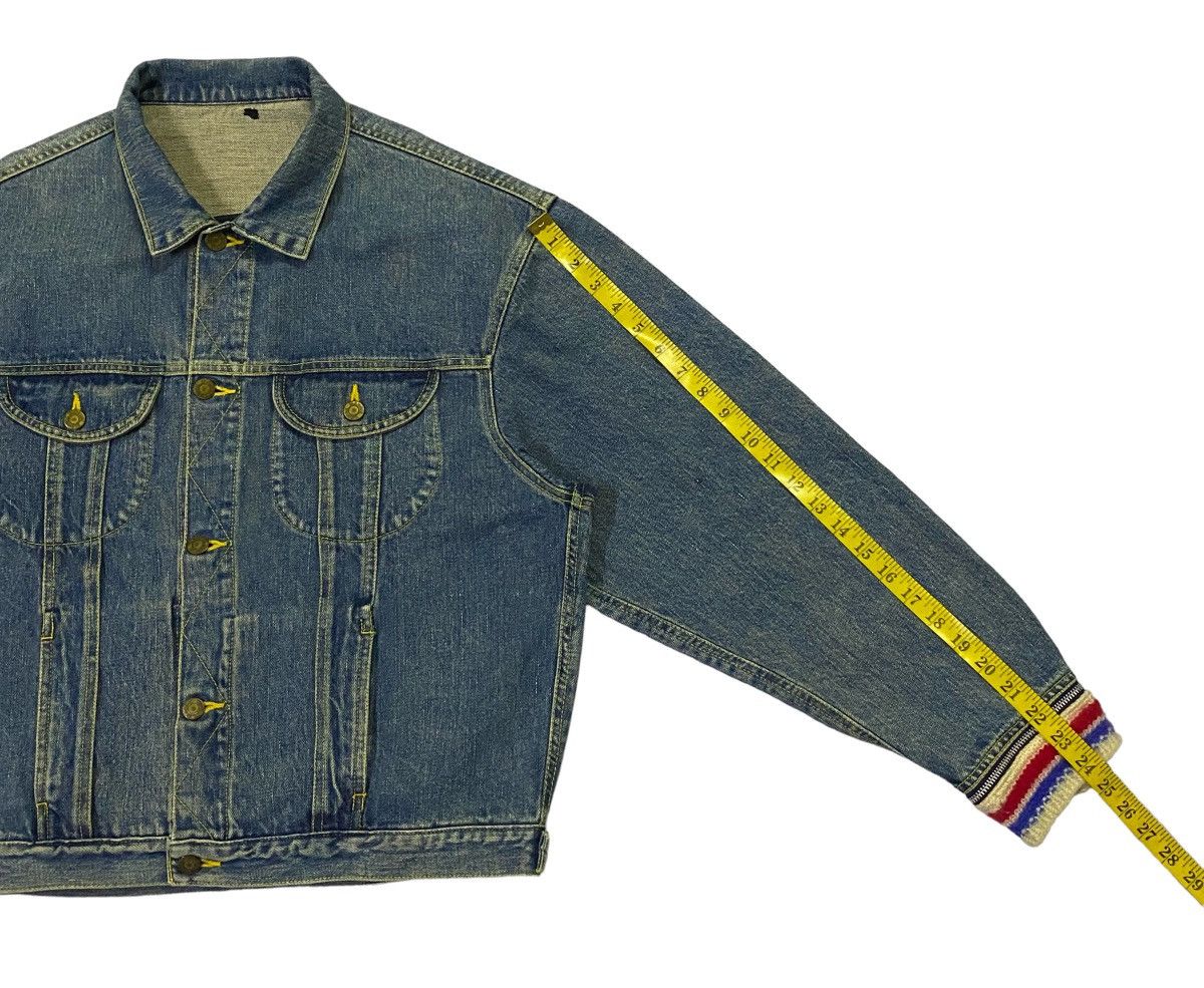 Hysteric Glamour Hysteric Glamour Paris Knit Patch Elfen Logo Denim Jacket Size US L / EU 52-54 / 3 - 8 Thumbnail
