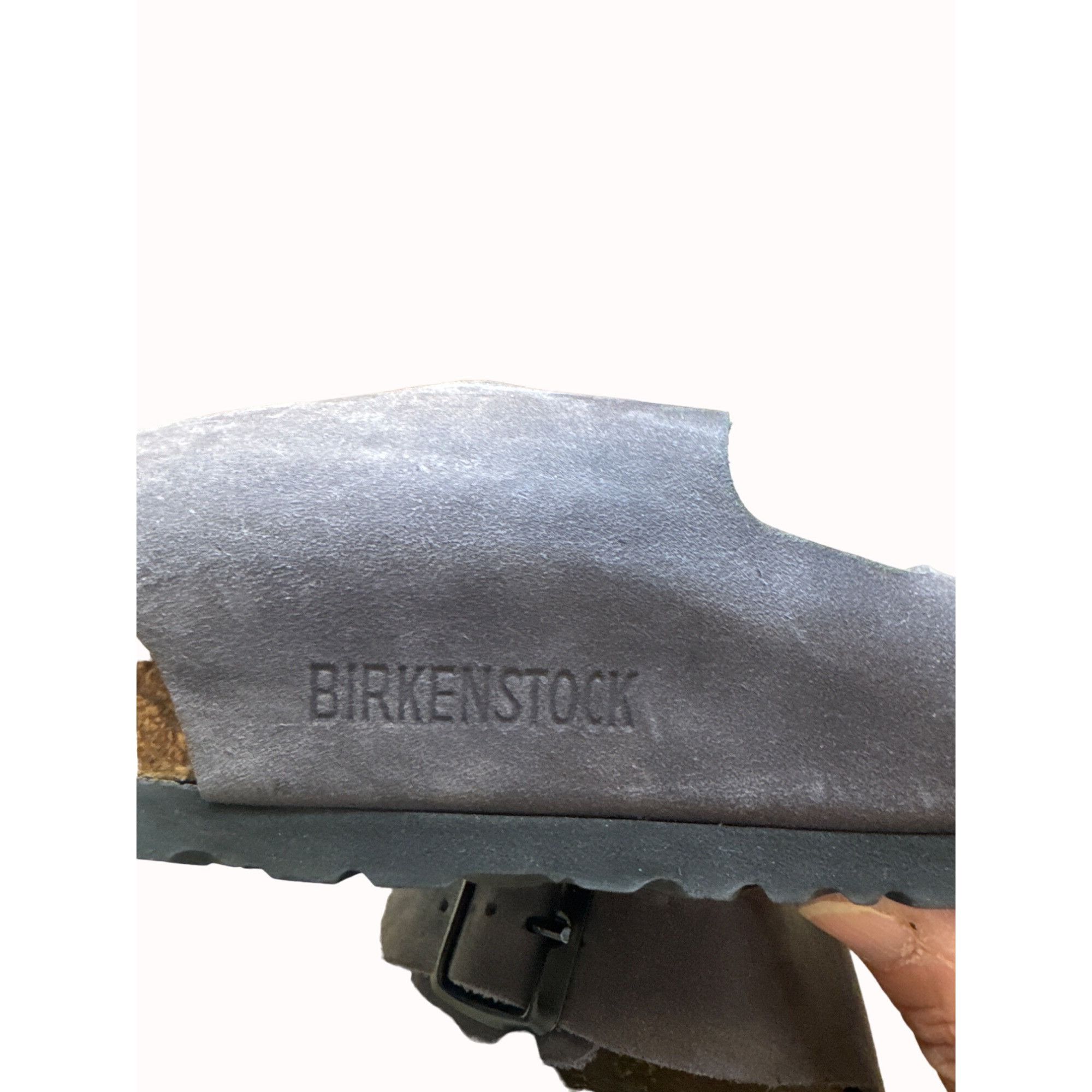 Birkenstock Birkenstock gray women’s leather suede shoe sandal size 5.5 Size US 5.5 / IT 35.5 - 4 Thumbnail