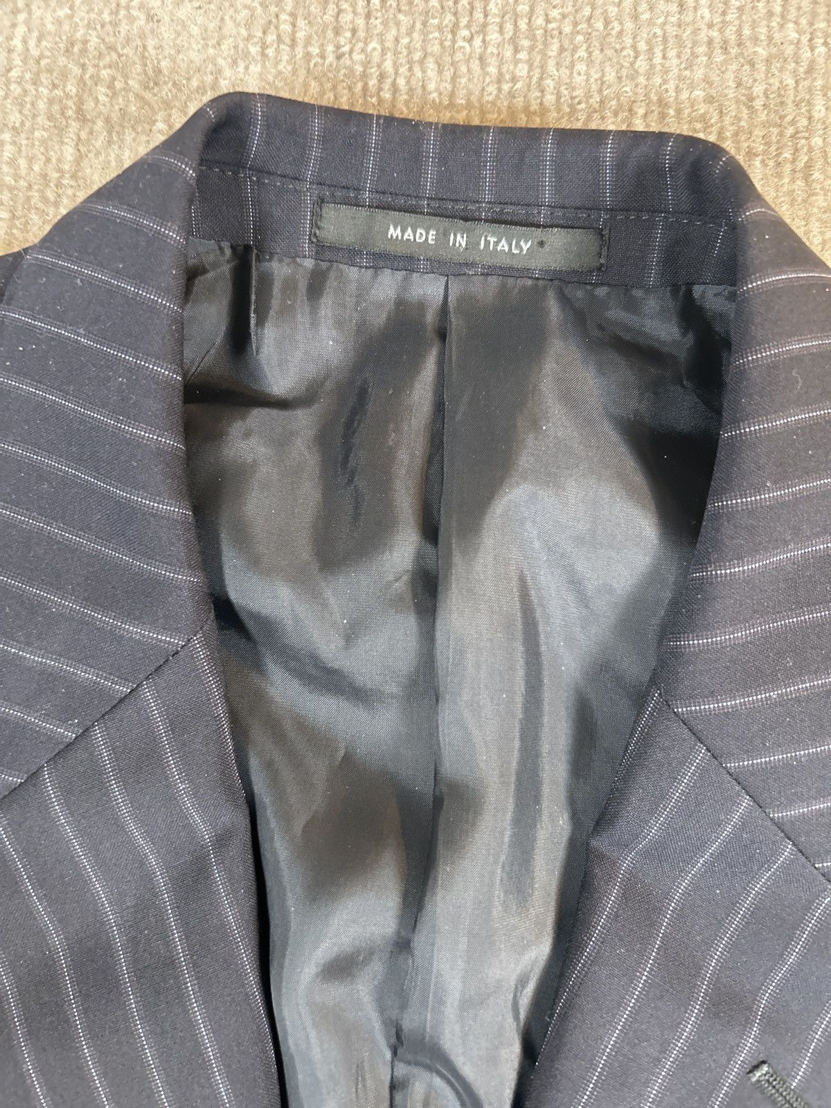 Armani Collezioni Armani Collezioni Made in Italy Pinstripe Blazer – 40R Size 40R - 2 Thumbnail