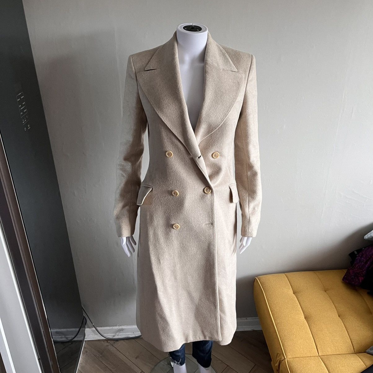 Stella McCartney Stella McCartney Mainline Archive Cashmere Wool Trench Coat Size S / US 4 / IT 40 - 9 Thumbnail