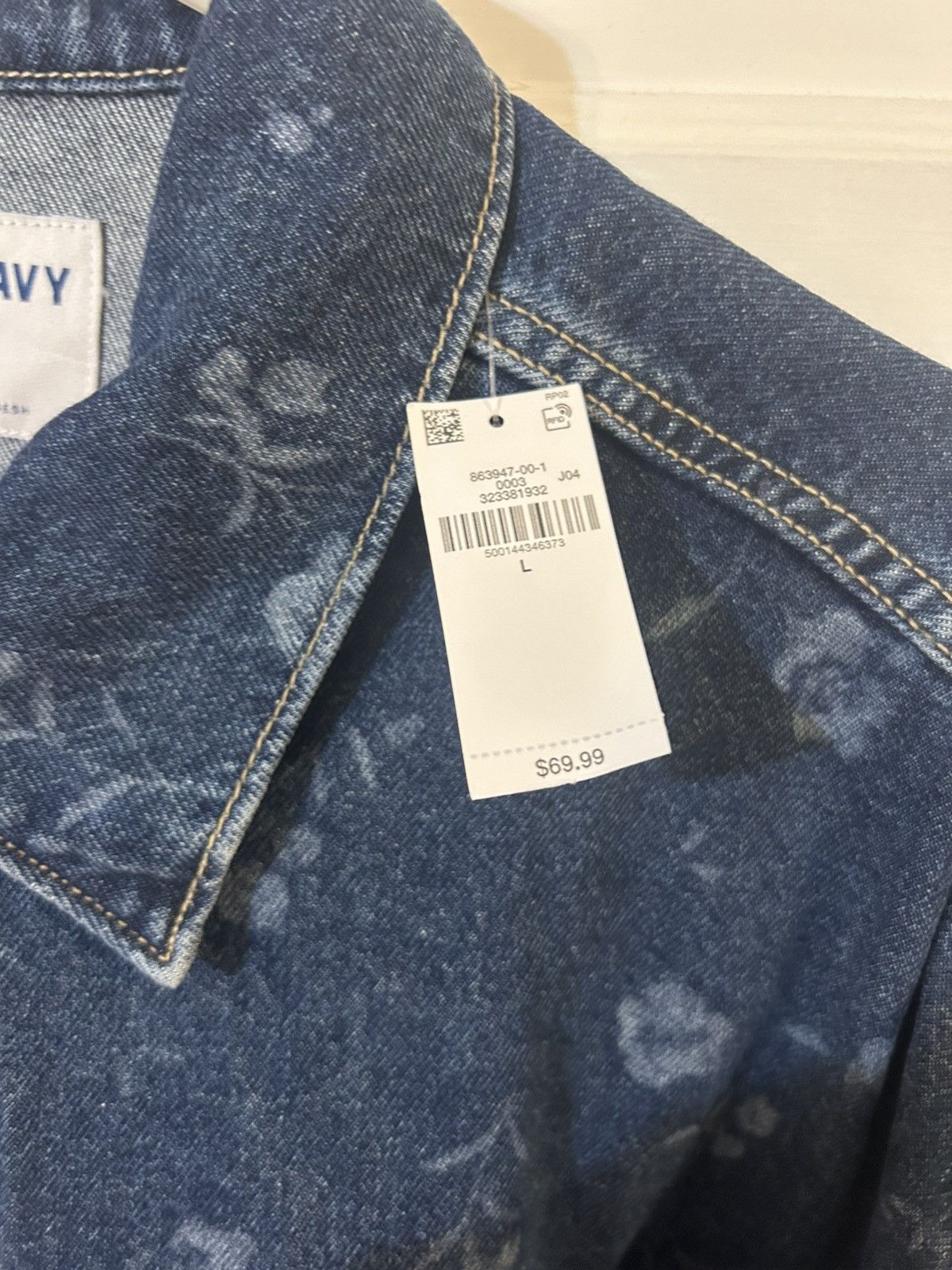Old Navy Jean jacket Size L / US 10 / IT 46 - 2 Thumbnail