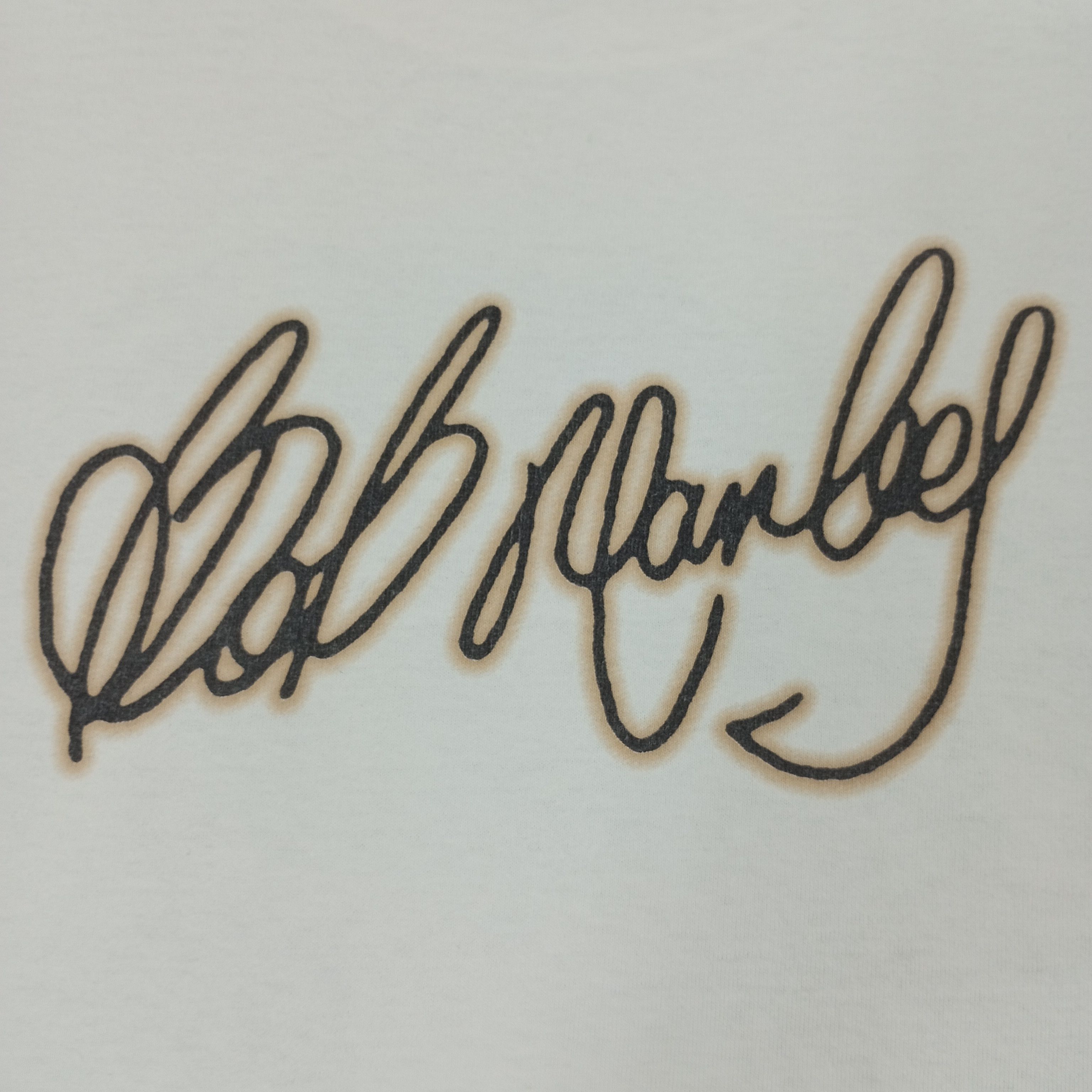 Bob Marley × Vintage Bob Marley Singer Music Vintage Long Sleeve Tshirt Size US XL / EU 56 / 4 - 4 Thumbnail