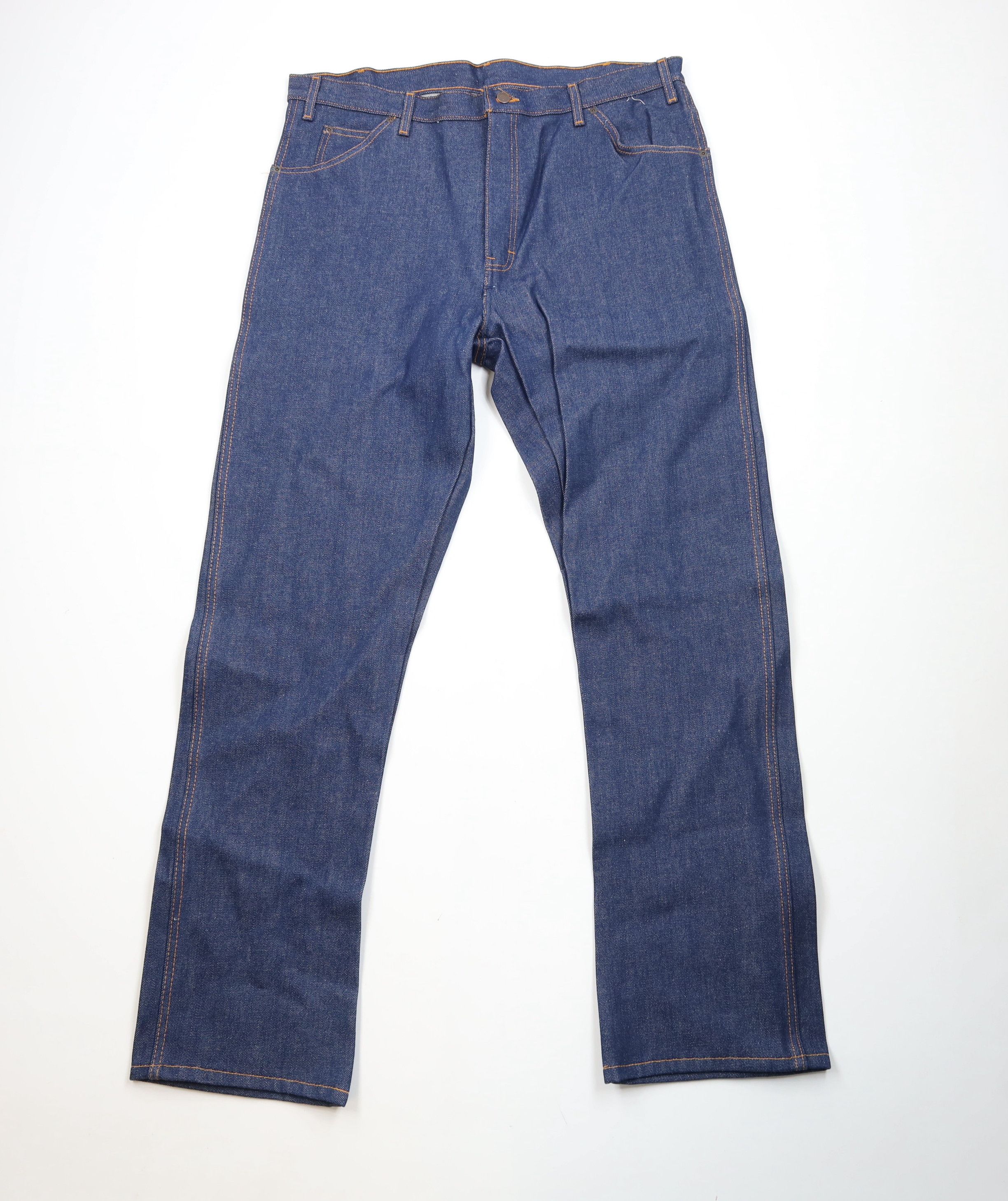 Dickies Deadstock Vintage Y2K Dickies Wide Leg Denim Jeans Indigo Size US 40 / EU 56 - 1 Thumbnail