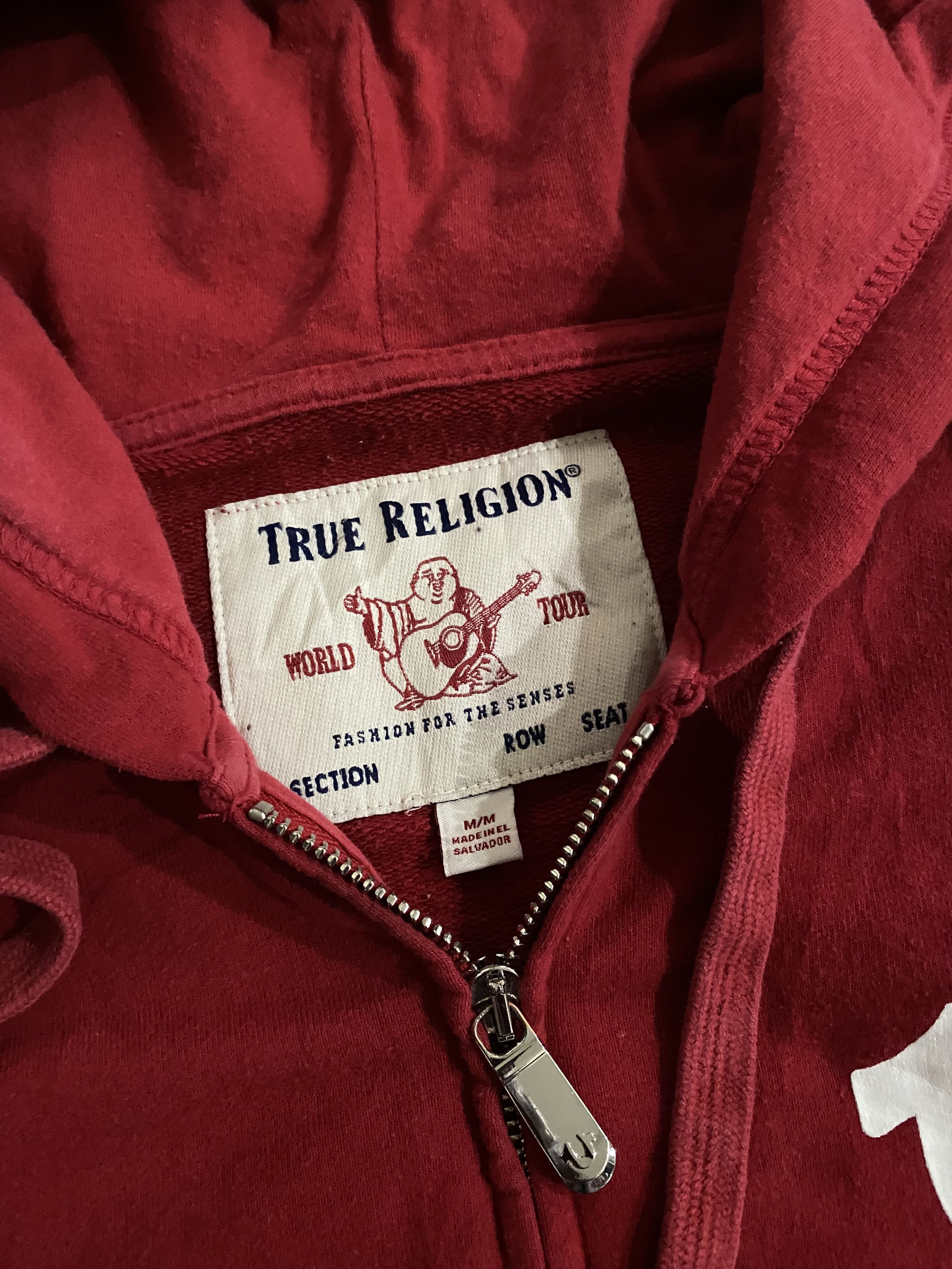 True Religion Vintage True Religion World Tour Ziper Hoodie Size US M / EU 48-50 / 2 - 5 Thumbnail