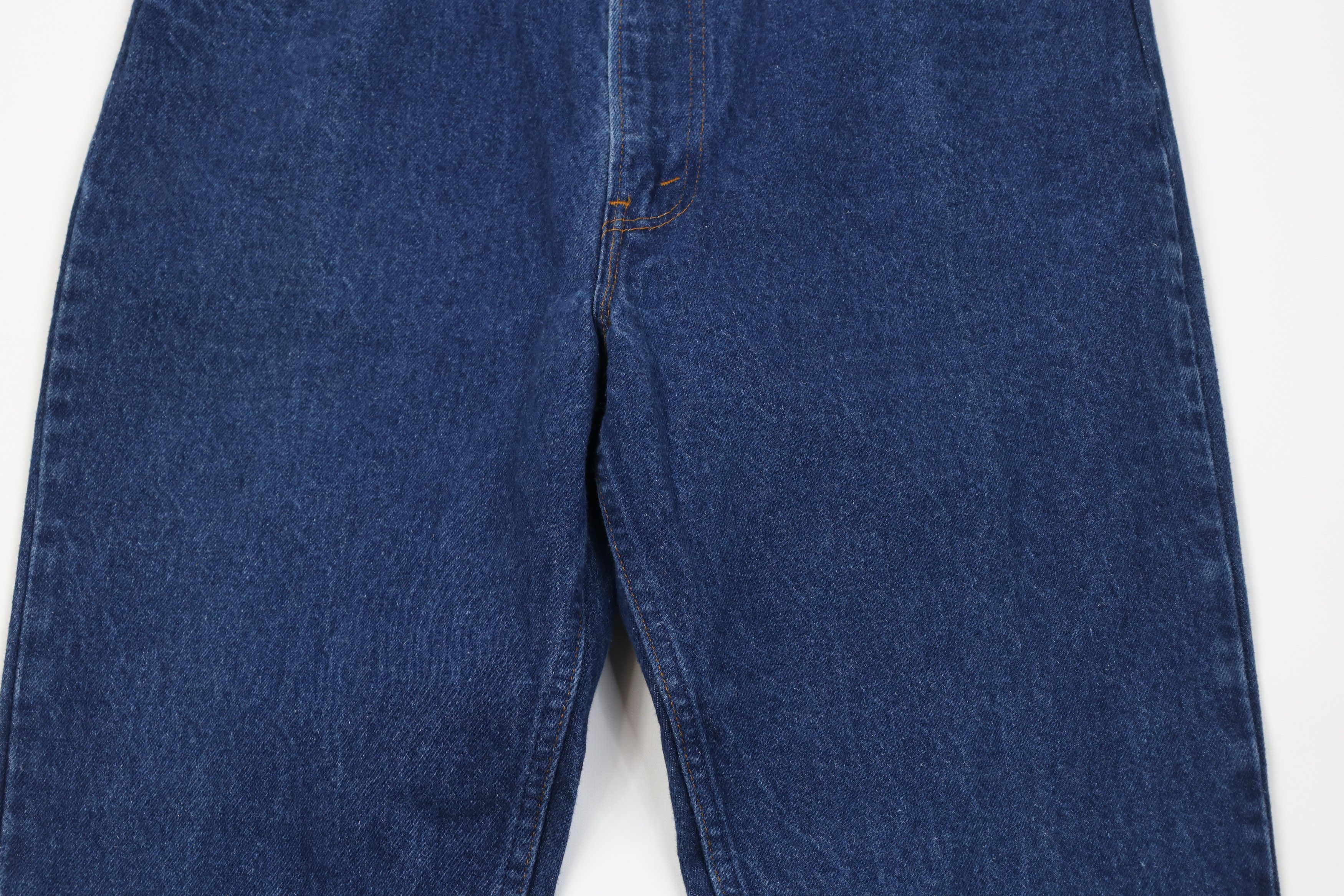 Levi's Vintage 80s Levis 509 Orange Tab Straight Leg Denim Jeans Size US 34 / EU 50 - 3 Thumbnail