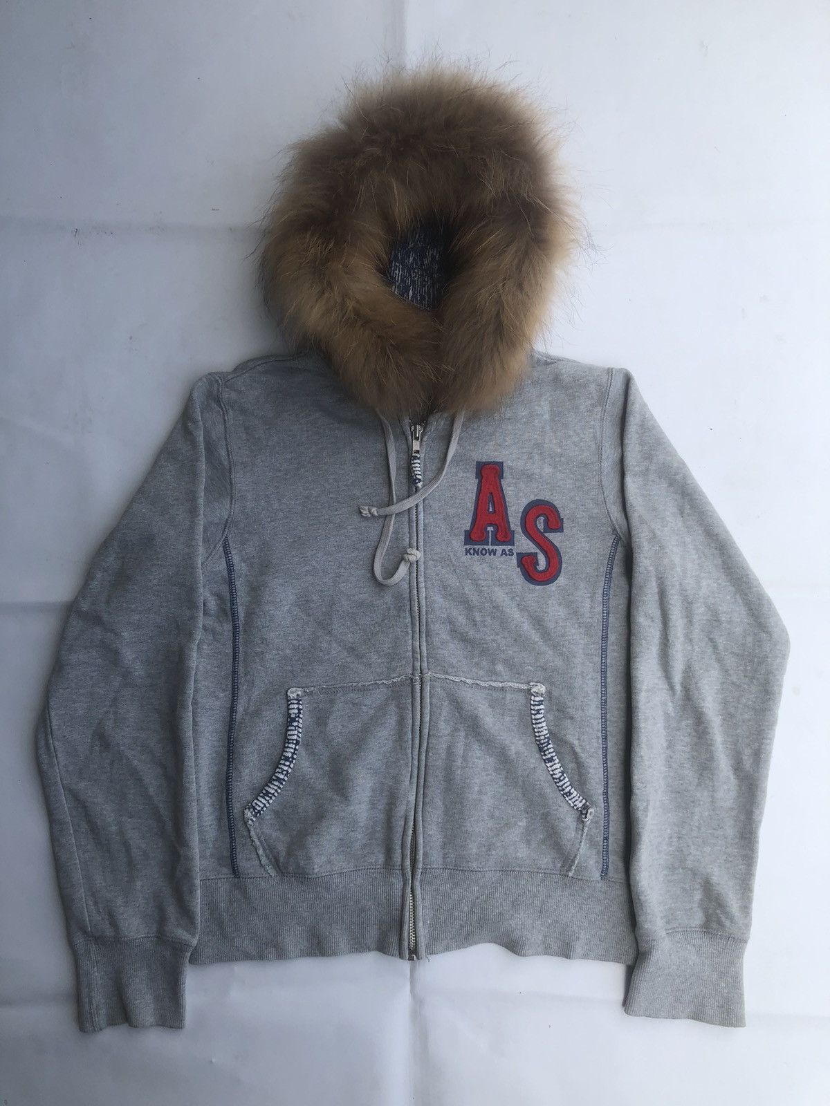 If Six Was Nine Zipp Fur Hoodie Poem Patchwork Rock Punk Style Size US M / EU 48-50 / 2 - 1 Thumbnail