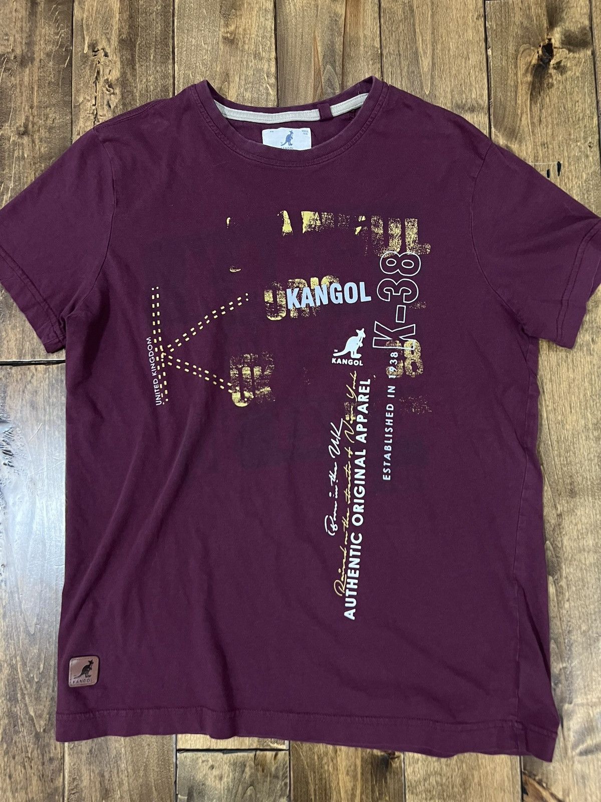 Kangol Kangol Cotton UK tee Size US S / EU 44-46 / 1 - 2 Thumbnail