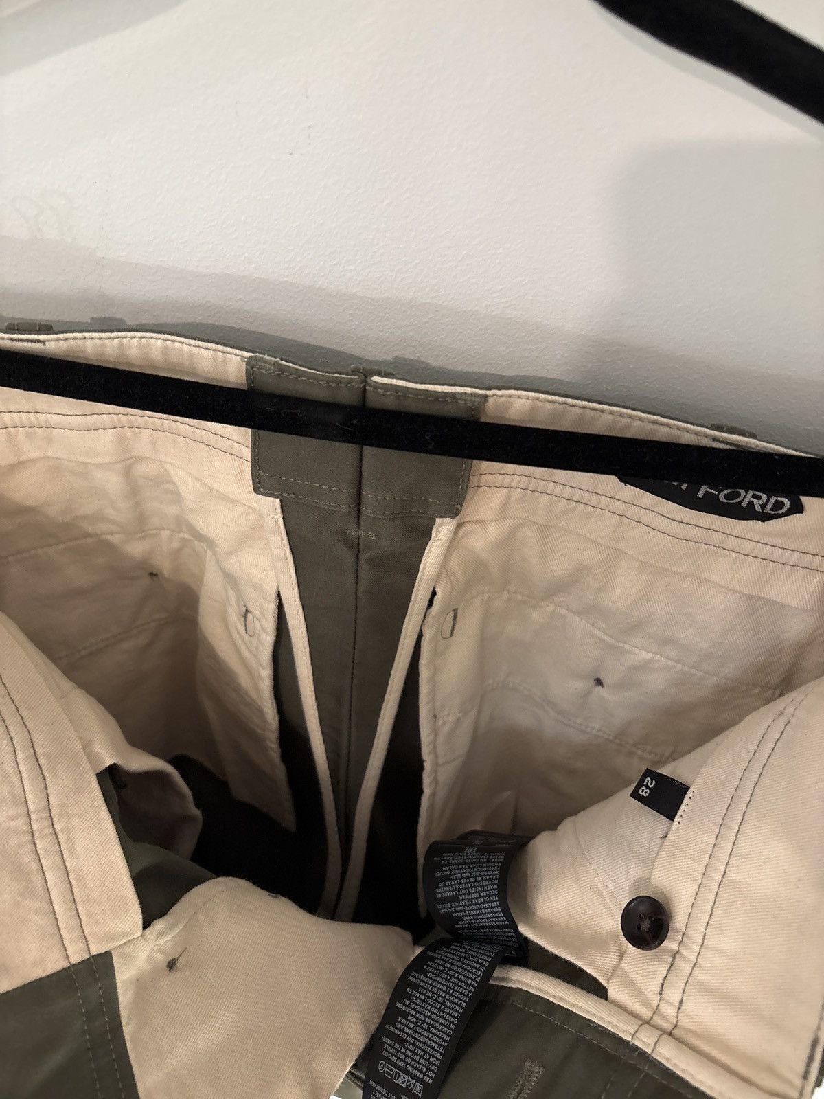 Tom Ford Tom Ford Green Gabardine Pants Size US 28 / EU 44 - 4 Thumbnail