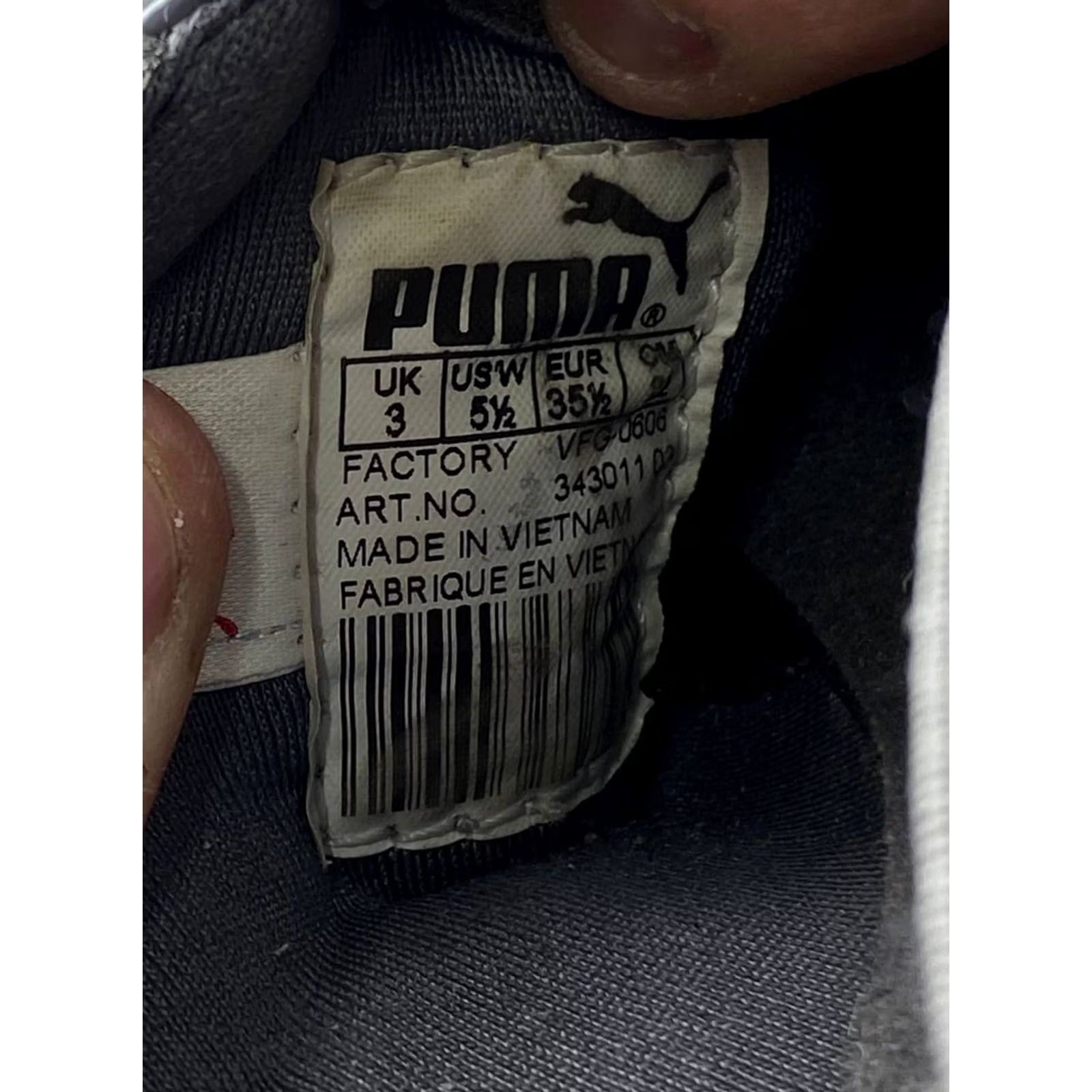 Puma PUMA Speedcat Sneakers Women Size US 5.5 Gray Leather Rubber Breathable Comfortable Casual Cat Theme Sneakers Size US 6 / IT 36 - 6 Thumbnail