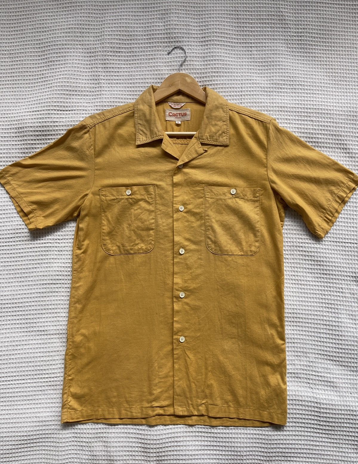 Rare‼️Vtg CACTUS JEANS Shirt Button Up