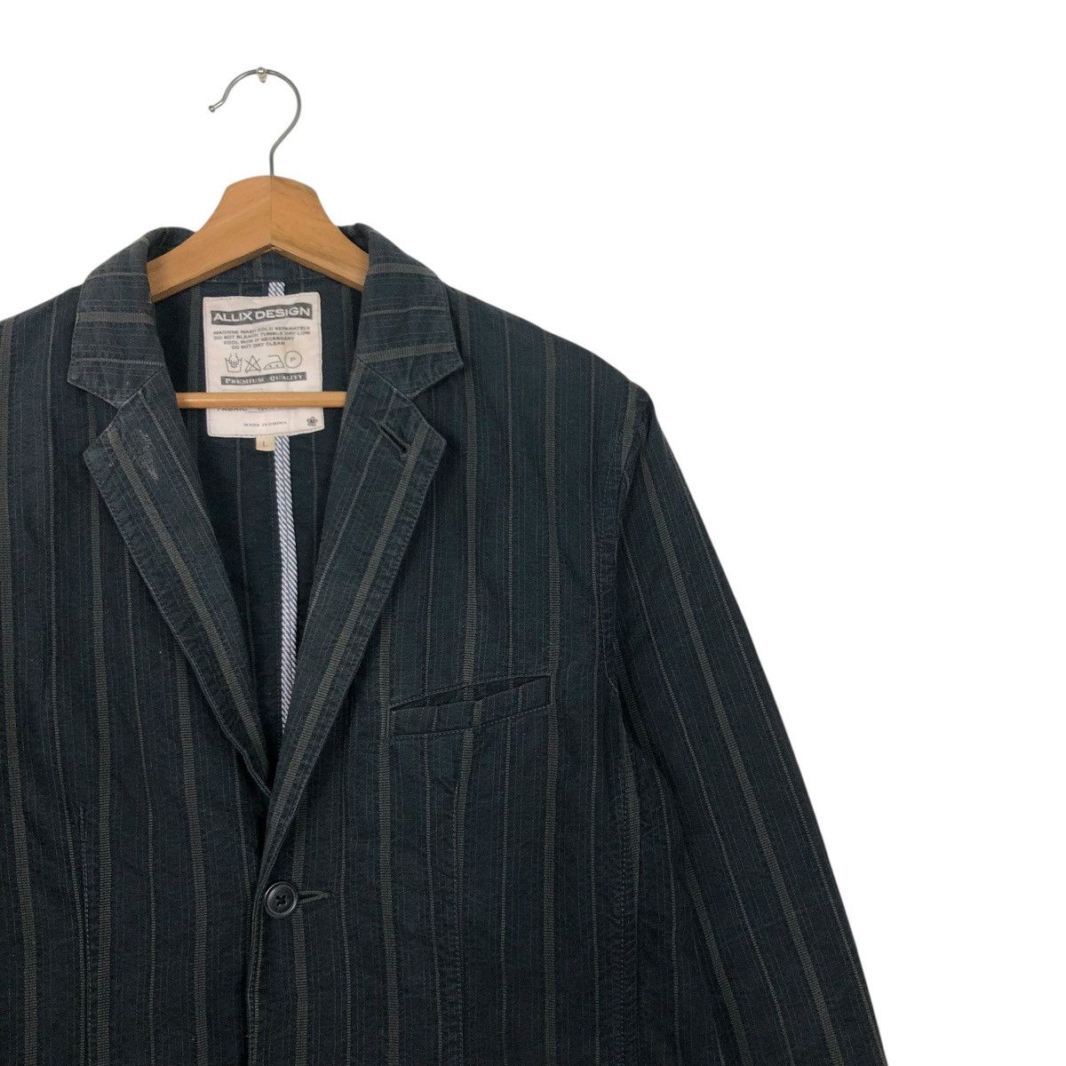 Japanese Brand 🔥SUN FADED DESIGN HICKORY CHORE JACKET ALLIX ISSEY MIYAKE Size US L / EU 52-54 / 3 - 9 Thumbnail