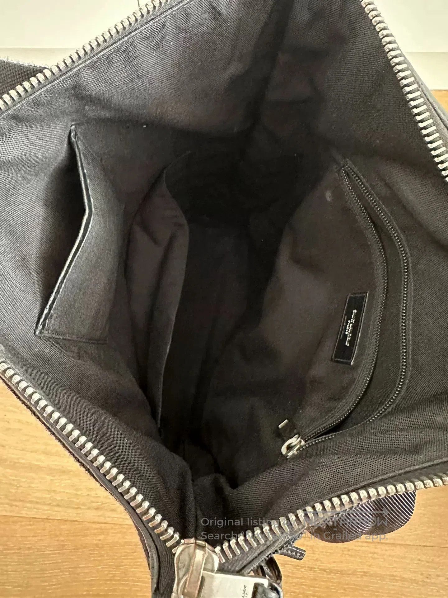 Saint Laurent Paris Saint Laurent Rivington Leather Backpack. Size ONE SIZE - 4 Thumbnail