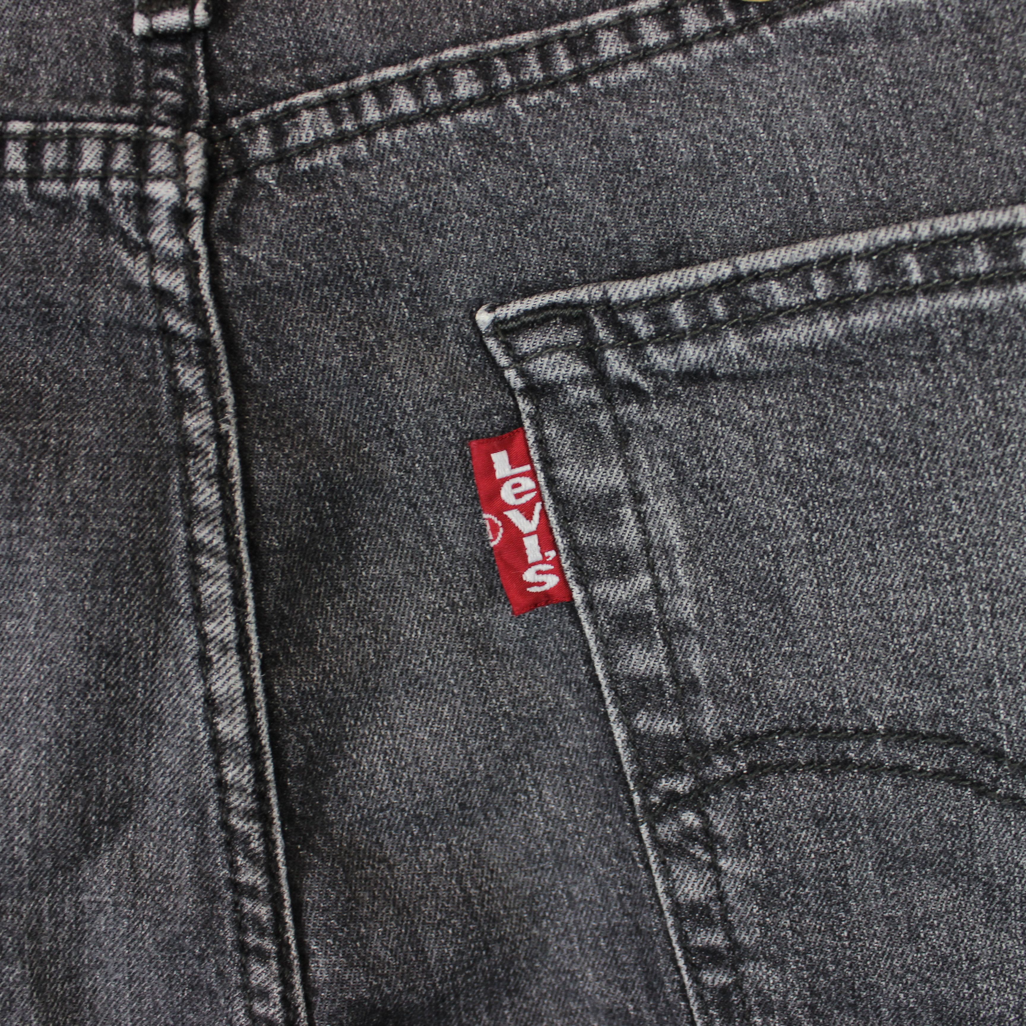 Levi's Levis 502 Hi-Ball denim cotton jeans gray W 32 Size US 32 / EU 48 - 5 Thumbnail