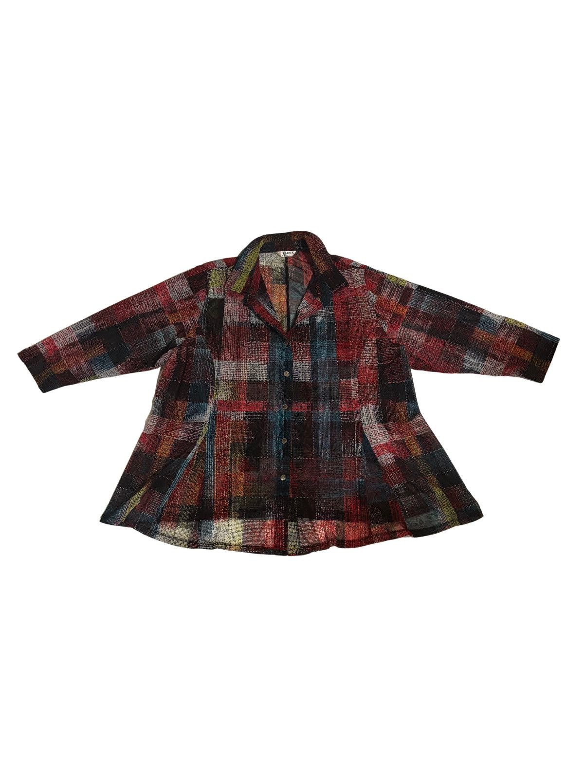 Other Women’s colorful Blouse.wt1203 Size XL / US 12-14 / IT 48-50 - 9 Thumbnail