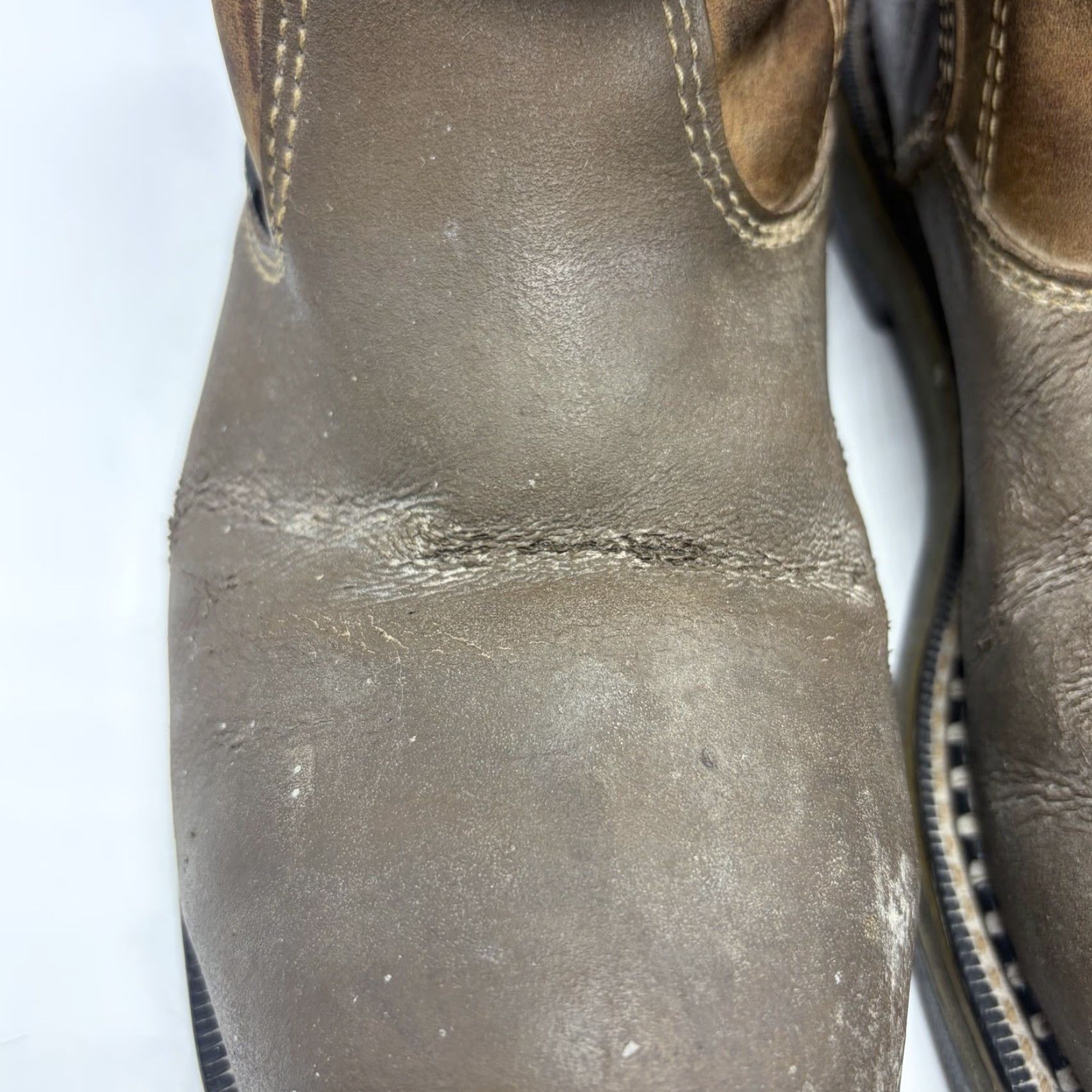 Vintage Irish Setter Boots Mens 11 Brown Leather Pull On Safety Toe 83952 Read Size US 11 / EU 44 - 5 Thumbnail