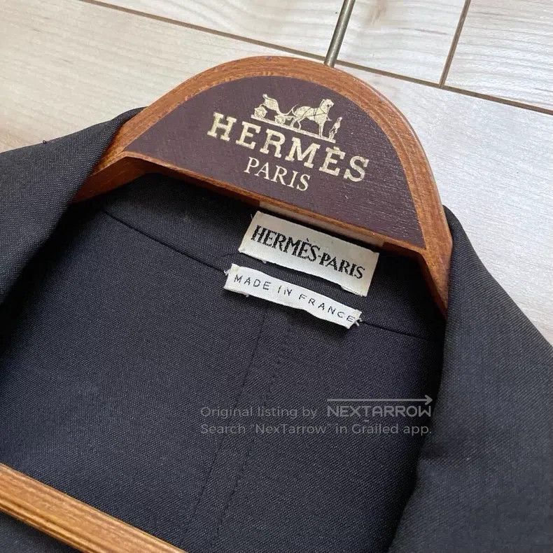 Hermes Hermes Wool and silk suit set Size XXS / US 00 / IT 34 - 4 Thumbnail