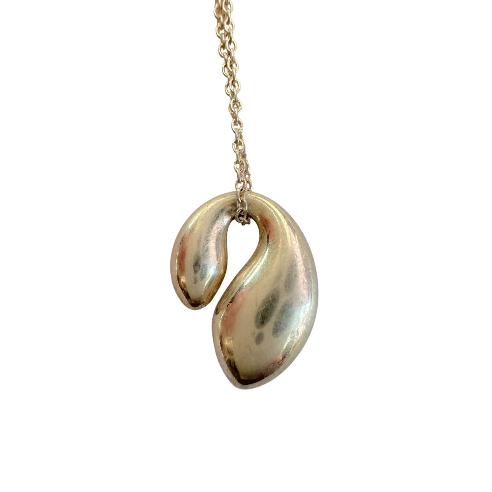 Tiffany & Co. Tiffany & Co Elsa Peretti Double Teardrop Necklace Size ONE SIZE - 8 Thumbnail