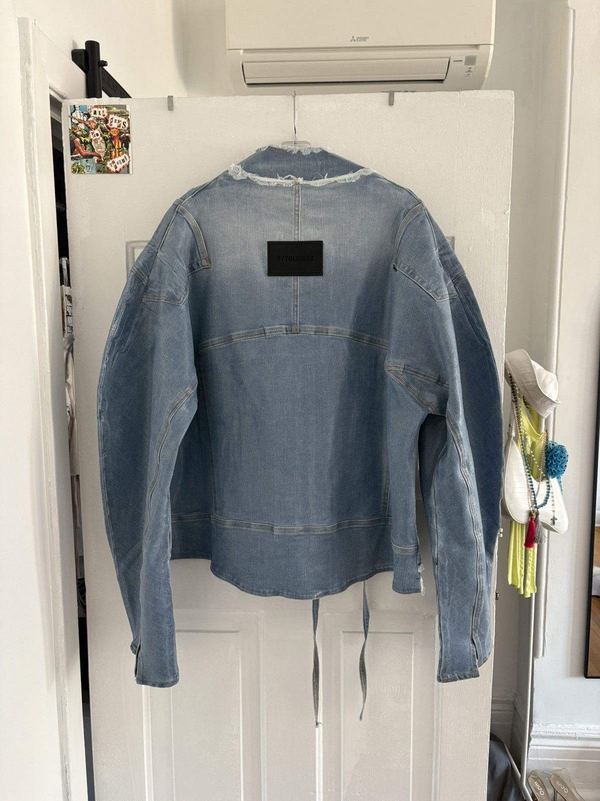 Ottolinger SS26 Ottolinger Glazed Denim Jacket Size L / US 10 / IT 46 - 3 Thumbnail