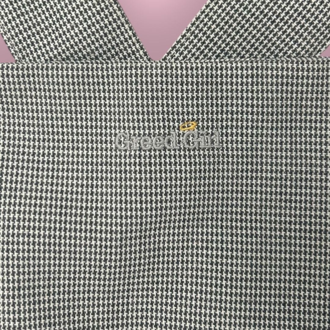 Vintage Vintage 1990s Greed Girl Gingham Mini Fit & Flare Dress Size M / US 6-8 / IT 42-44 - 6 Thumbnail