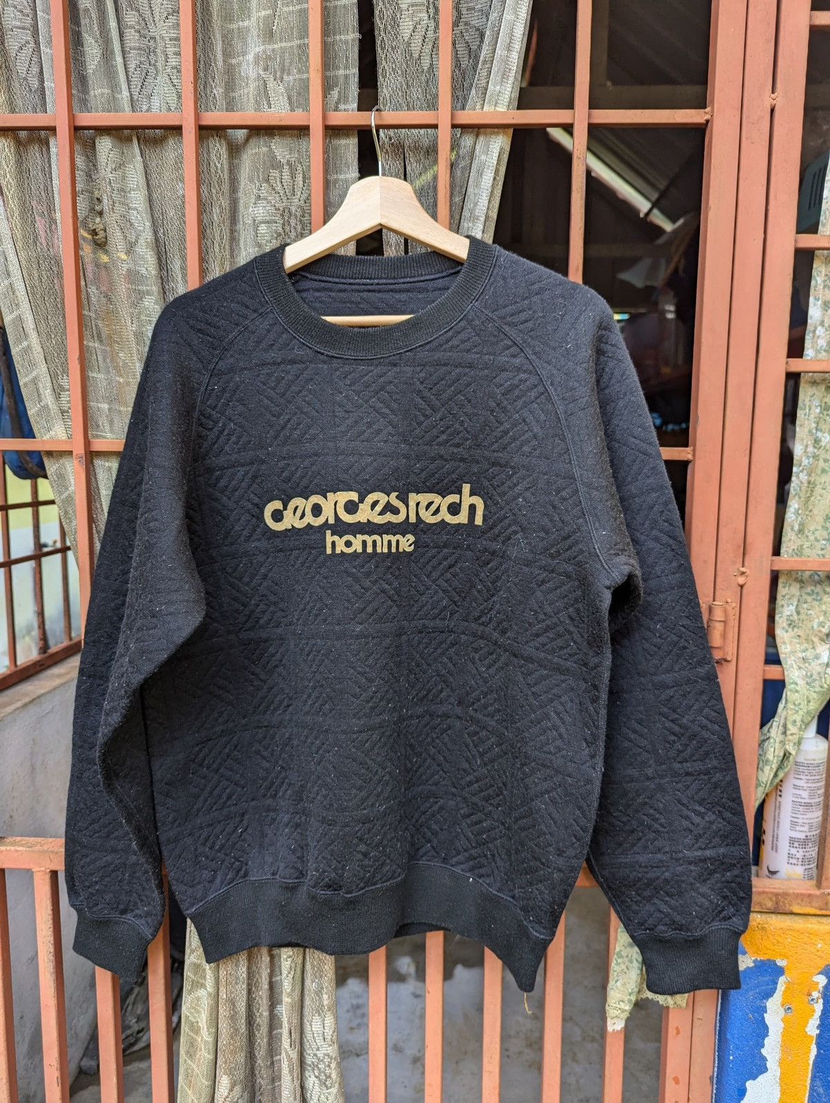 Japanese Brand × Vintage George Rech Homme Sweatshirt Size US M / EU 48-50 / 2 - 1 Thumbnail