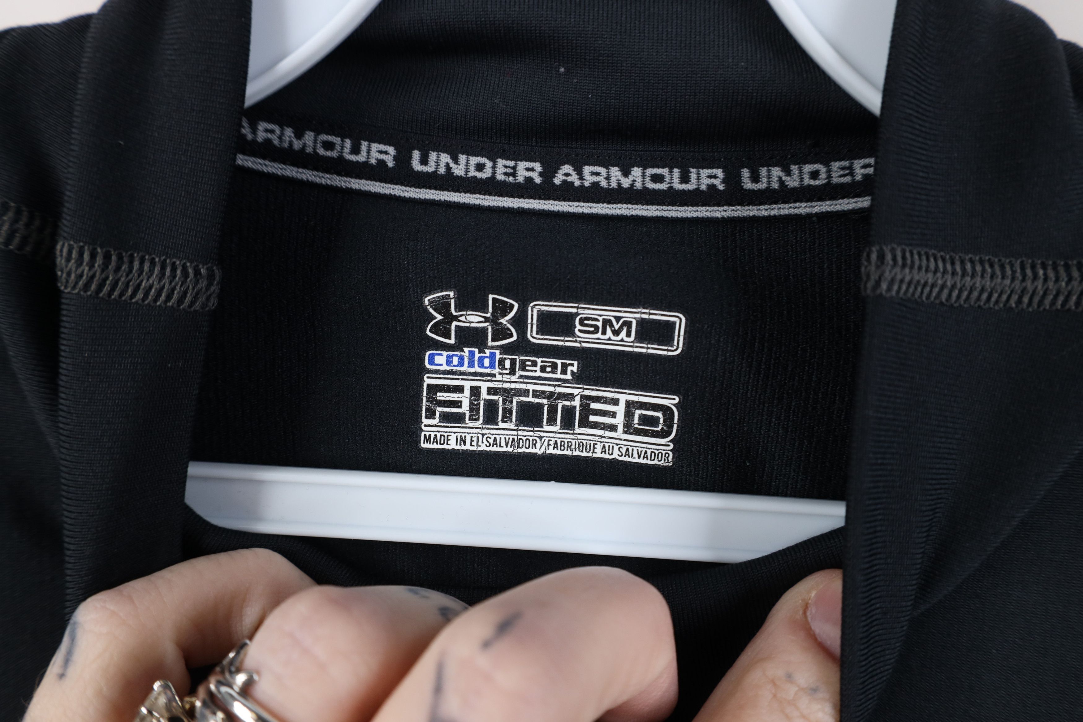 Under Armour Under Armour Fitted Compression Mock Neck T-Shirt Black Size US S / EU 44-46 / 1 - 8 Thumbnail