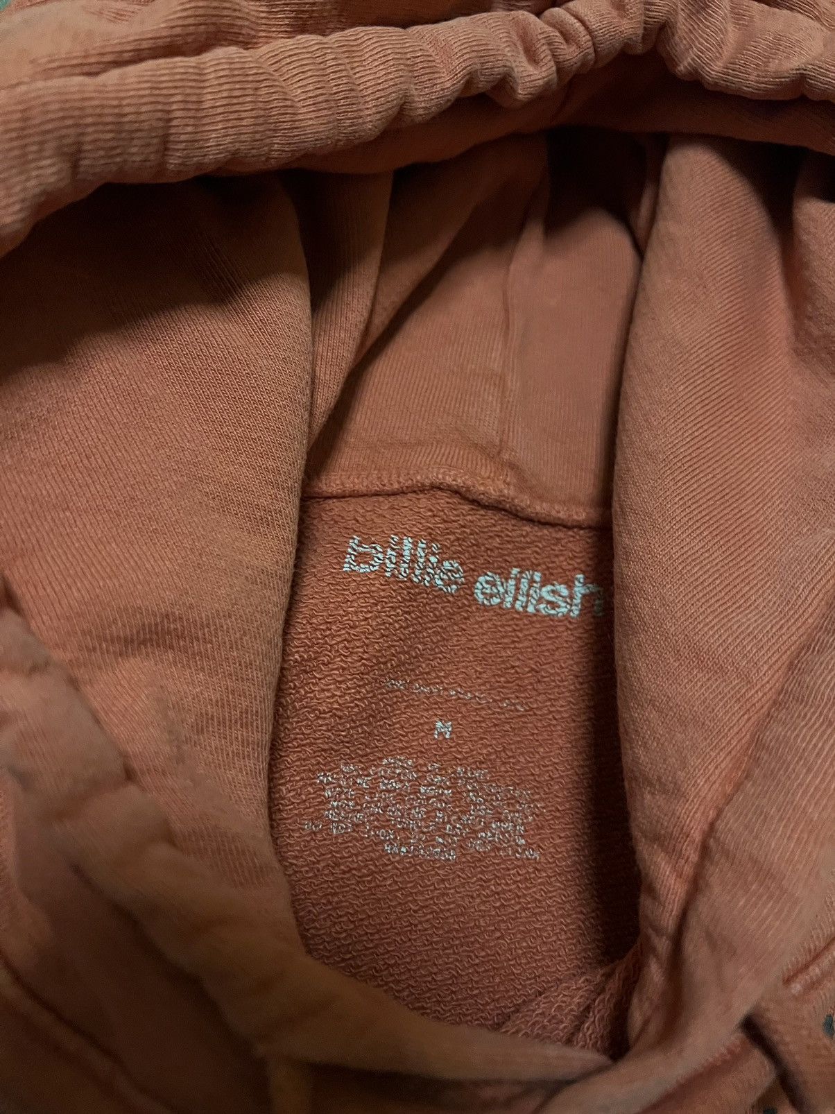 Billie Eilish Billie Eilish Happier Than Ever Tour Hoodie Size Medium Size US M / EU 48-50 / 2 - 4 Thumbnail