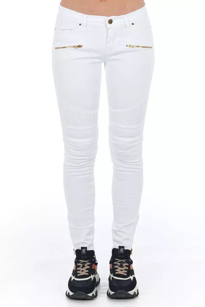 Frankie Morello Blue Wash Torn Dunfermile Slim Fit Jeans