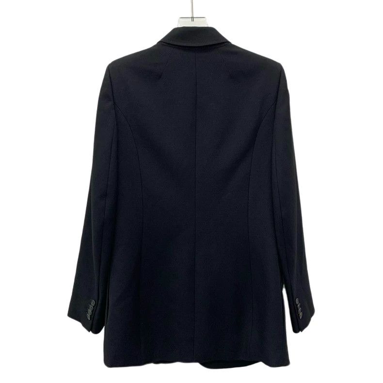 Balenciaga Balenciaga size 36 Black wool lapel single-breasted long-s Size US XS / EU 42 / 0 - 2 Thumbnail