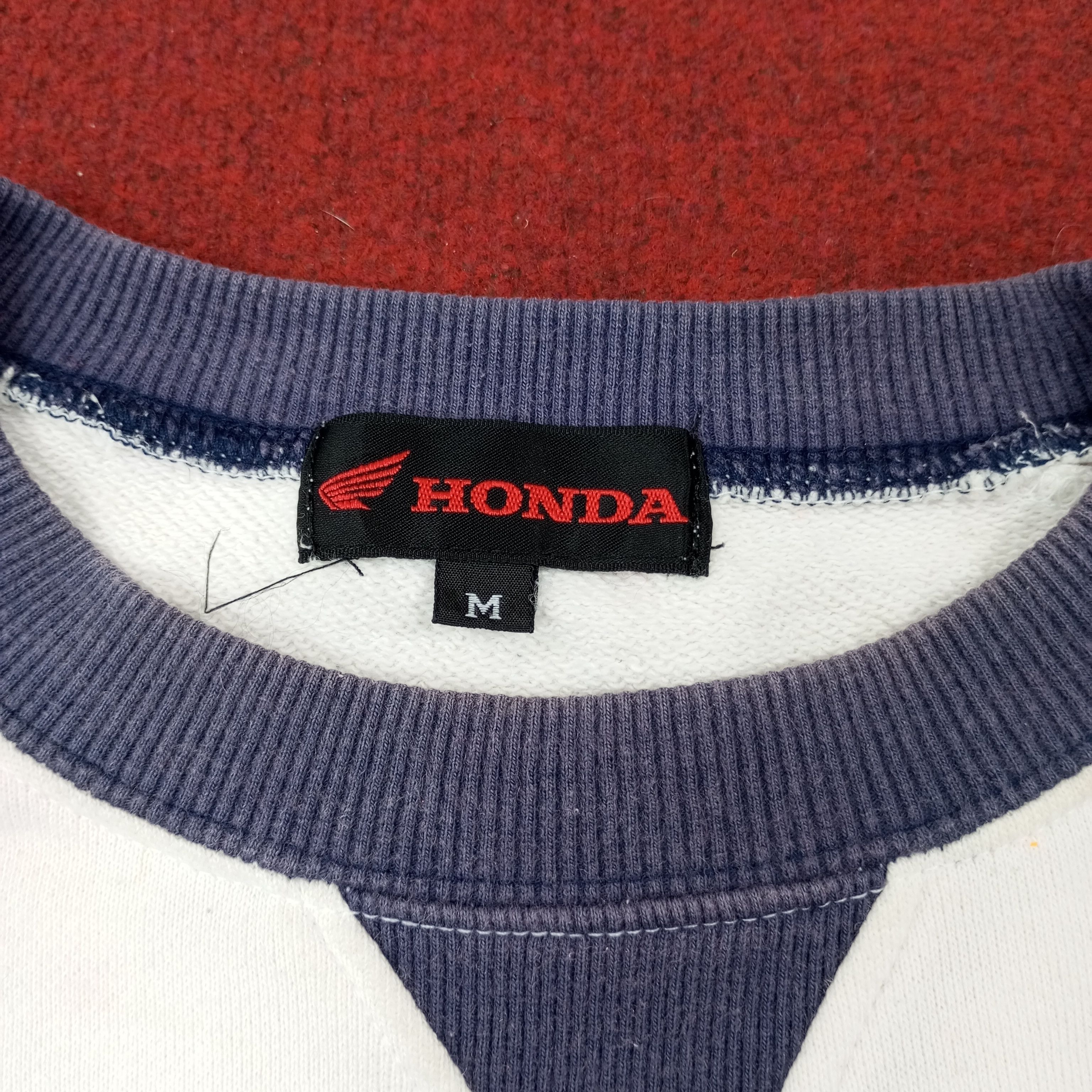 Honda × Vintage Honda Dream Racing Japanese Brand Sweatshirt c220n16 Size US M / EU 48-50 / 2 - 5 Thumbnail