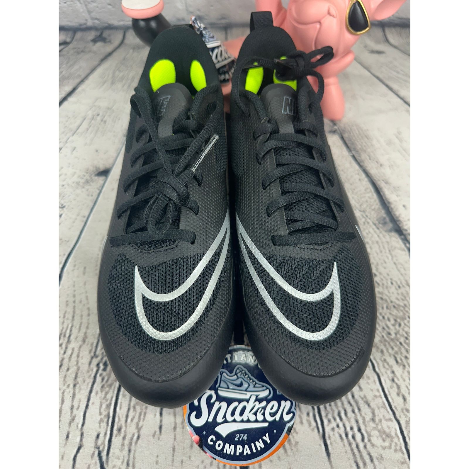 Nike Nike Alpha Huarache 8 Pro Lax Mens 11.5 Black Lacrosse Cleat Size US 12 / EU 45 - 2 Thumbnail