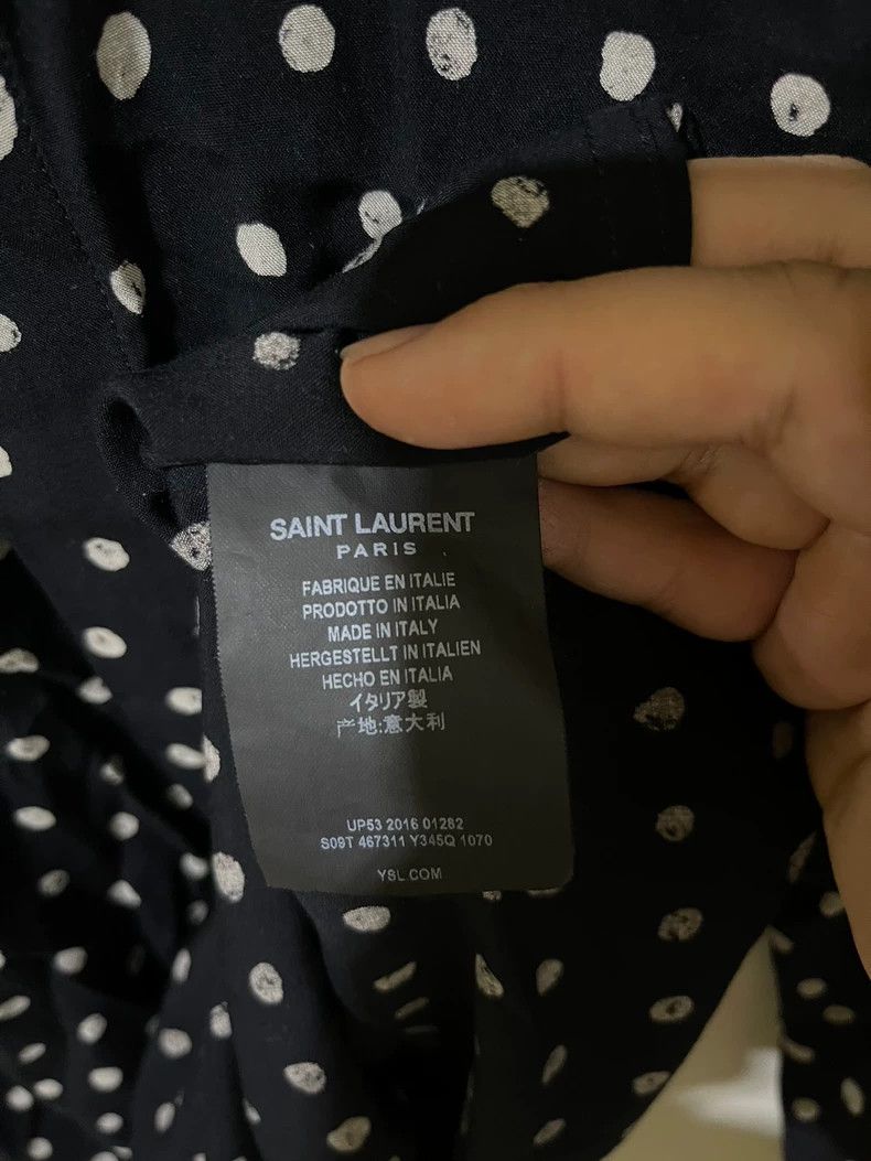 Saint Laurent Paris Saint Laurent Paris size 38 17ss Genuine Star Splash Ink Si Size US M / EU 48-50 / 2 - 5 Thumbnail
