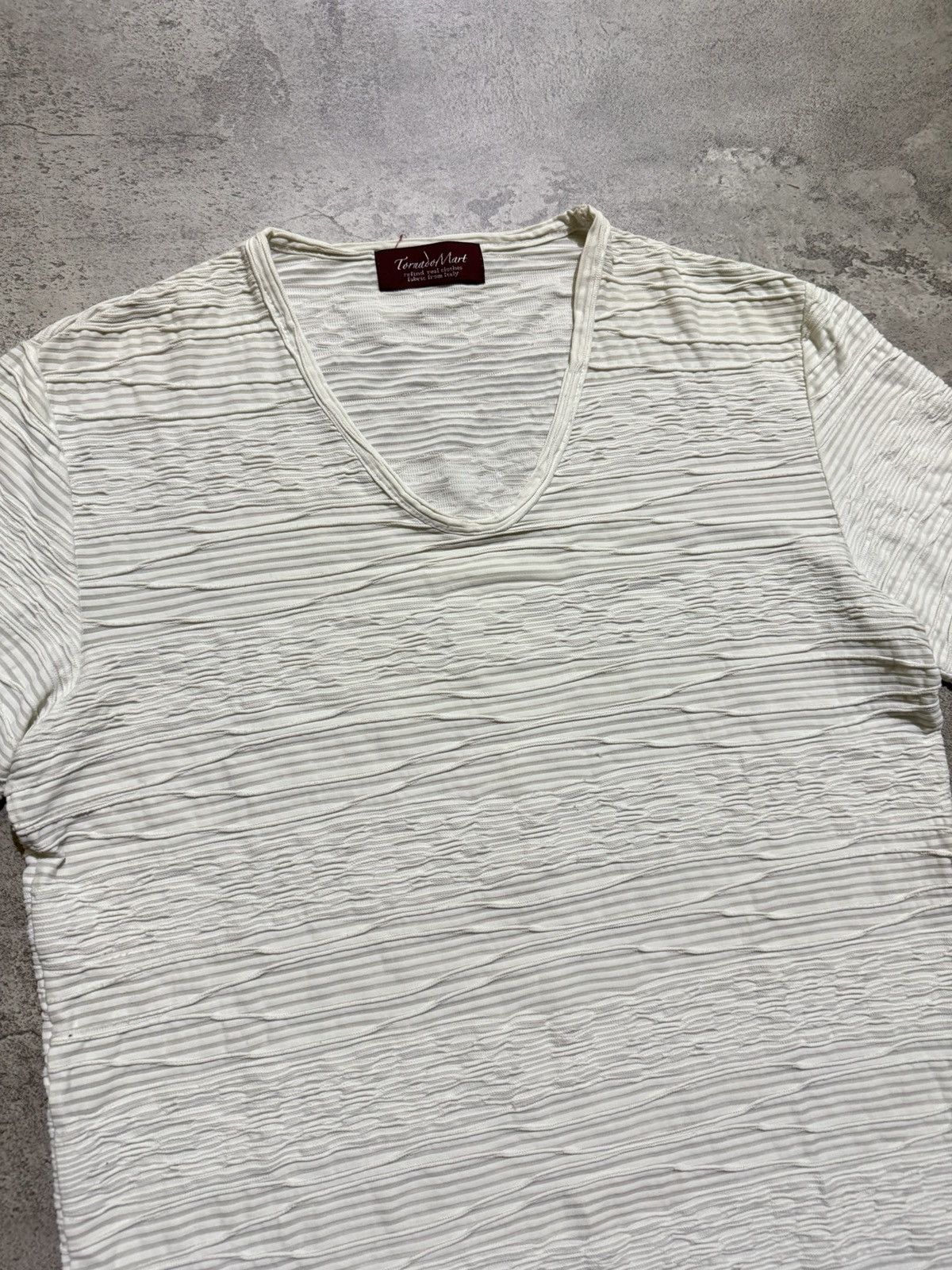 Tornado Mart 1990s TORNADO MART TEXTURED WEAVE IFSIXWASNINE TSHIRT Size US M / EU 48-50 / 2 - 2 Thumbnail