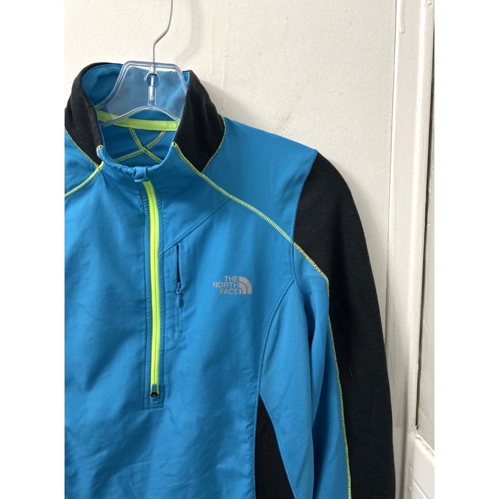 The North Face The North Face Flight Series 1/4 Zip Womens Small Blue Merino Wool Pullover L/S Size S / US 4 / IT 40 - 4 Thumbnail